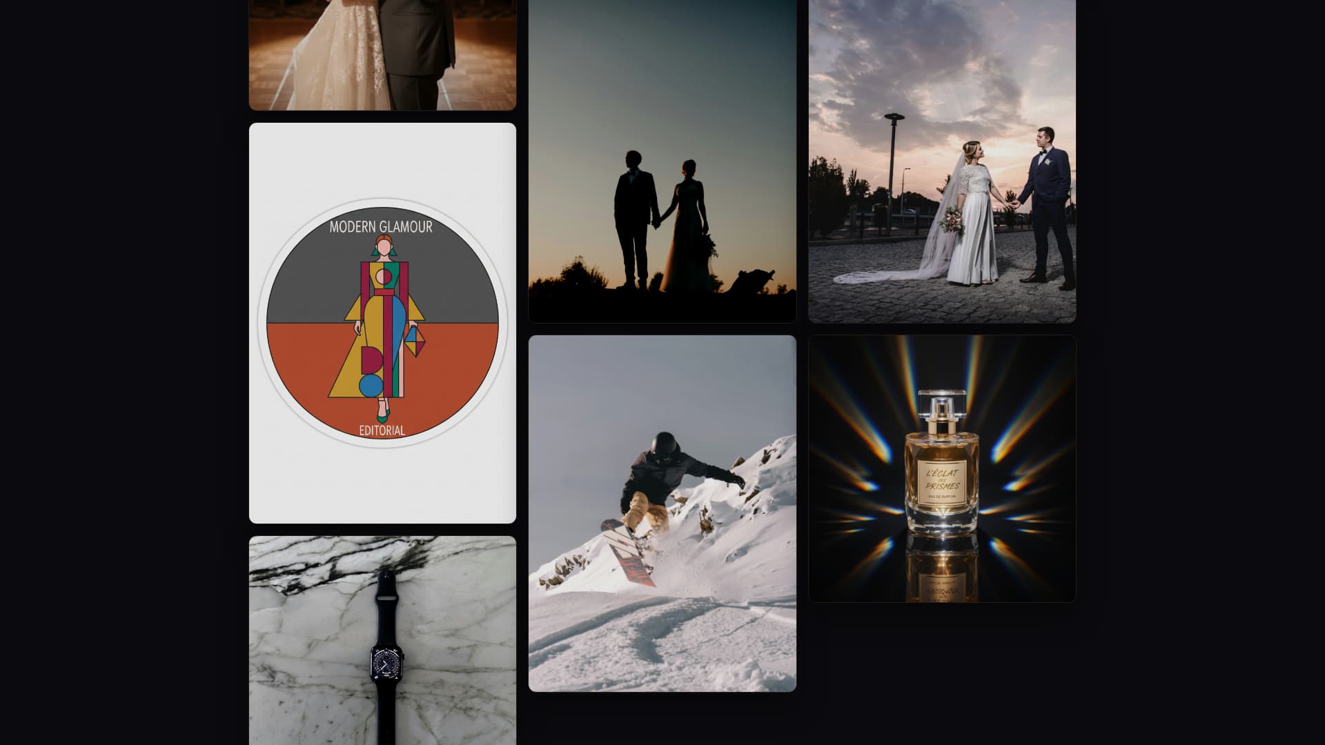 Photographer Portfolio Booking Website Template