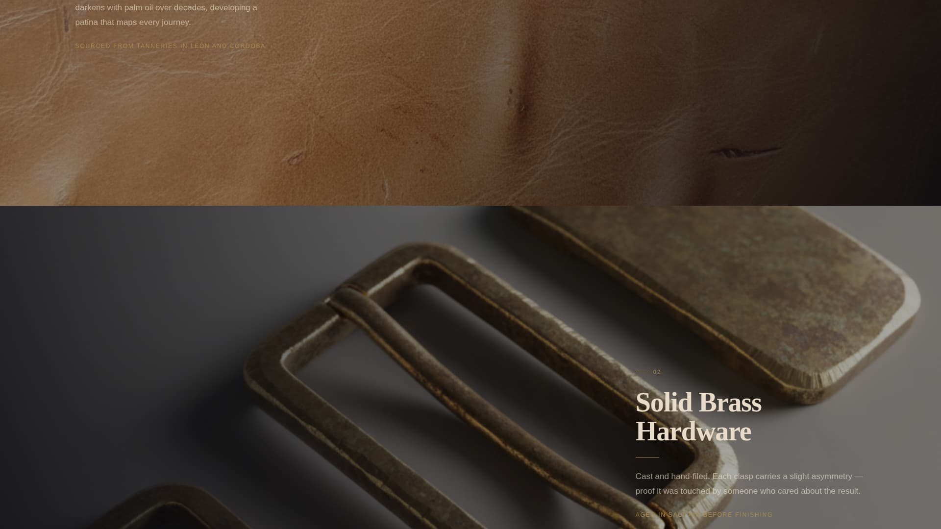 Heirloom - Timeless Accessories Landing Page Template
