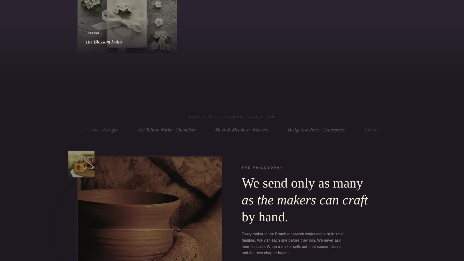 Bramble - Enchanting Subscription Landing Page Template