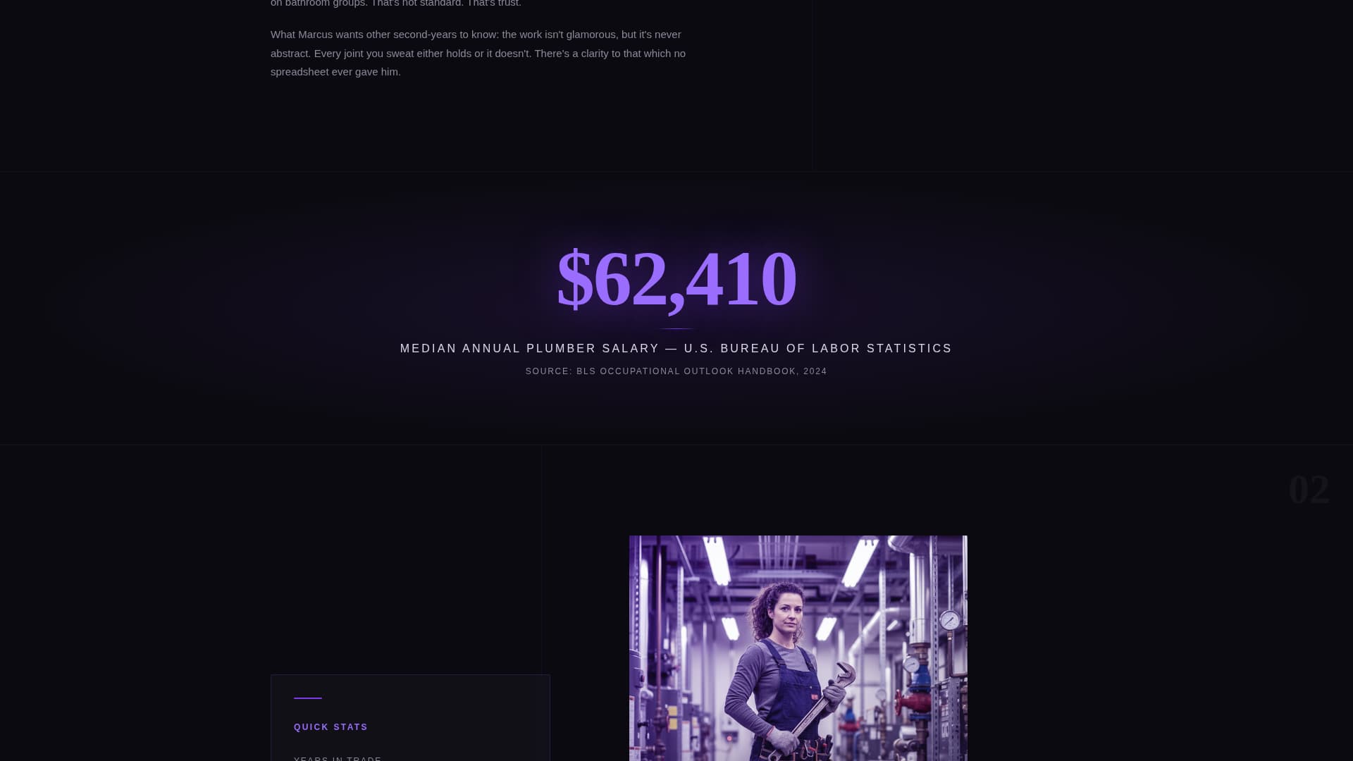 Plumber Profile Pre-Launch Website Template