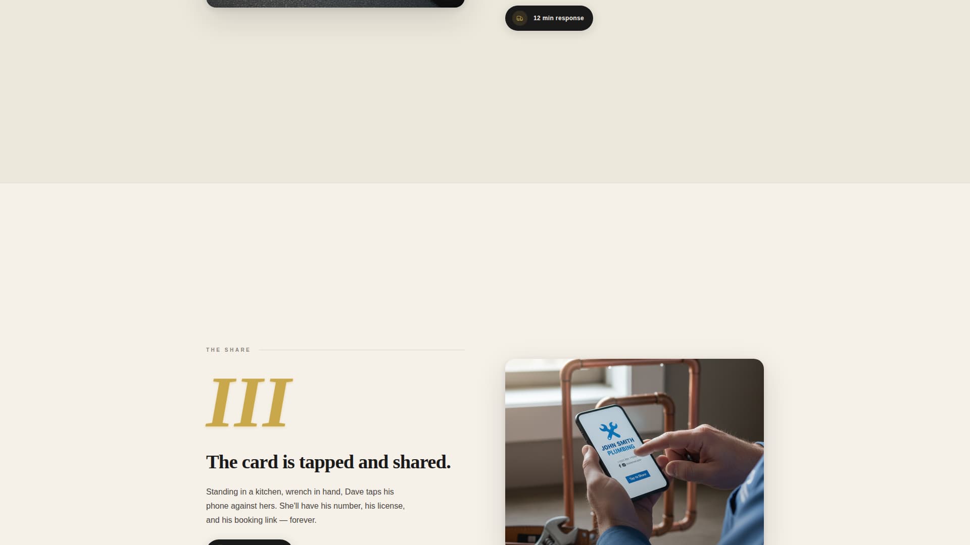 Plumber Profile Professional Website Template
