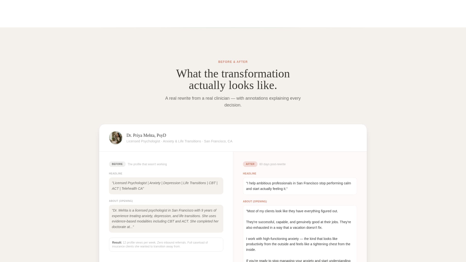 Psychologist Profile Directory Website Template