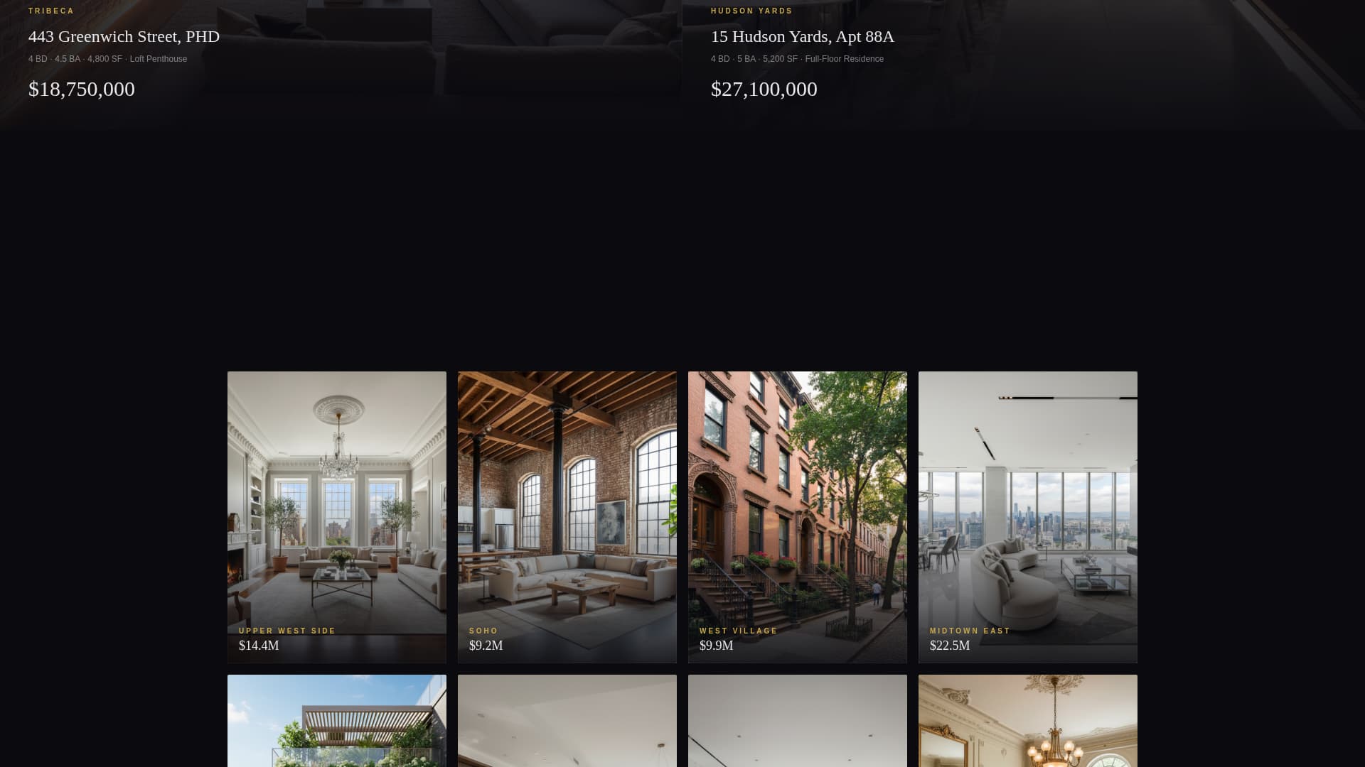 Listing - Elite Agent Landing Page Template