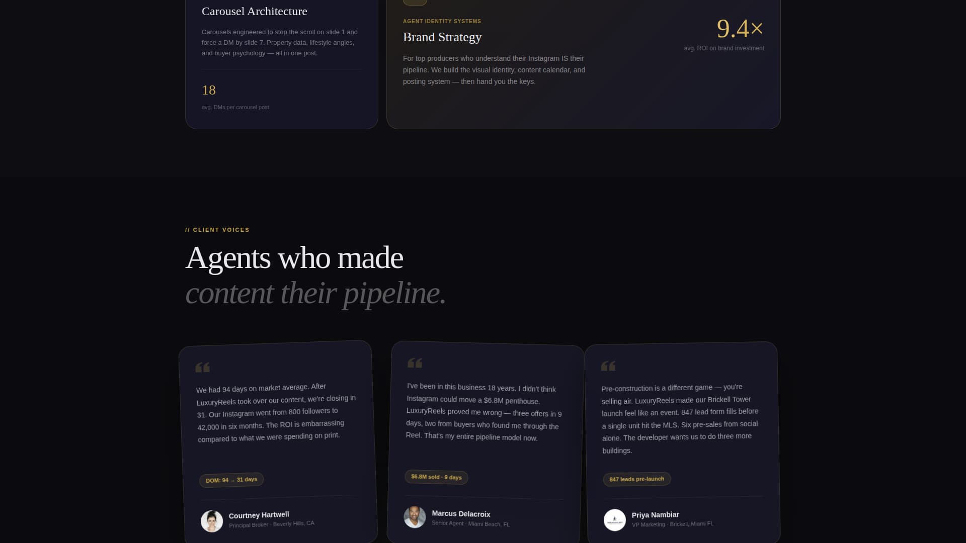 Real Estate Marketing & Agency Portfolio Website Template