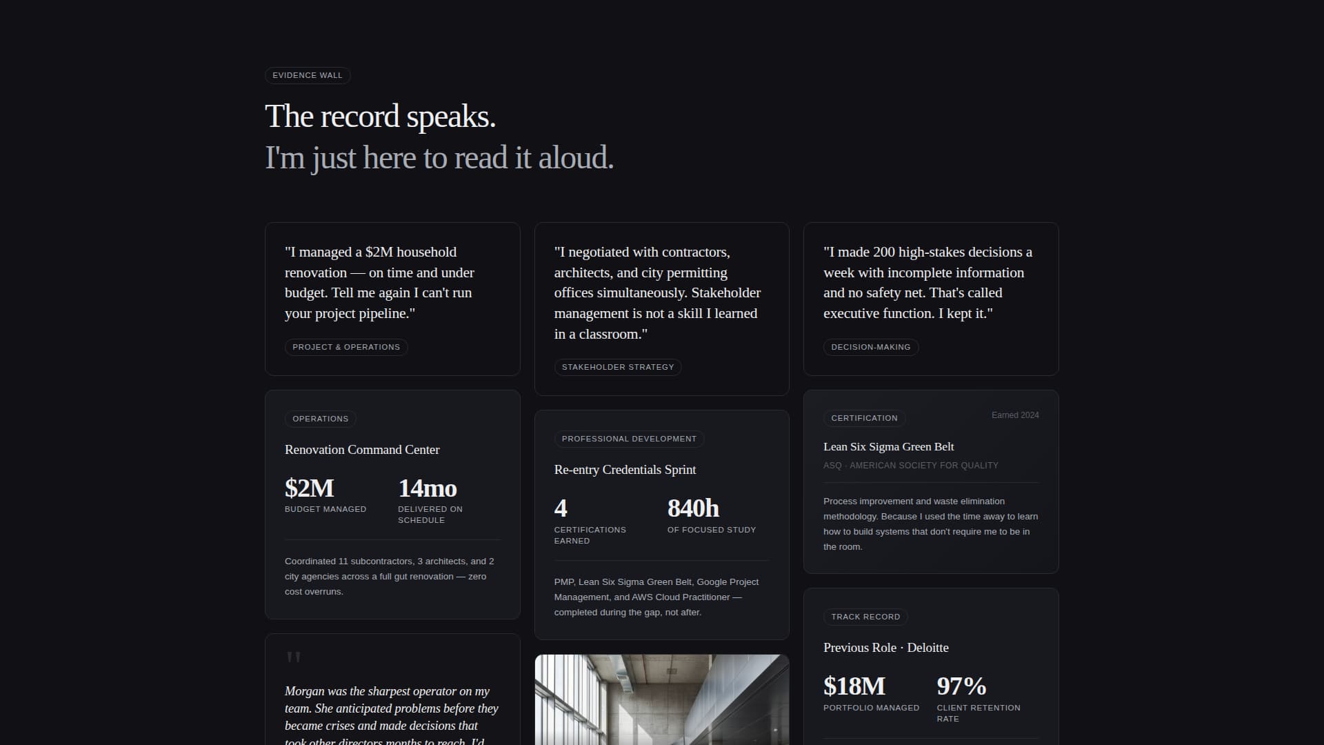 Relaunch - Bold Returntowork Landing Page Template