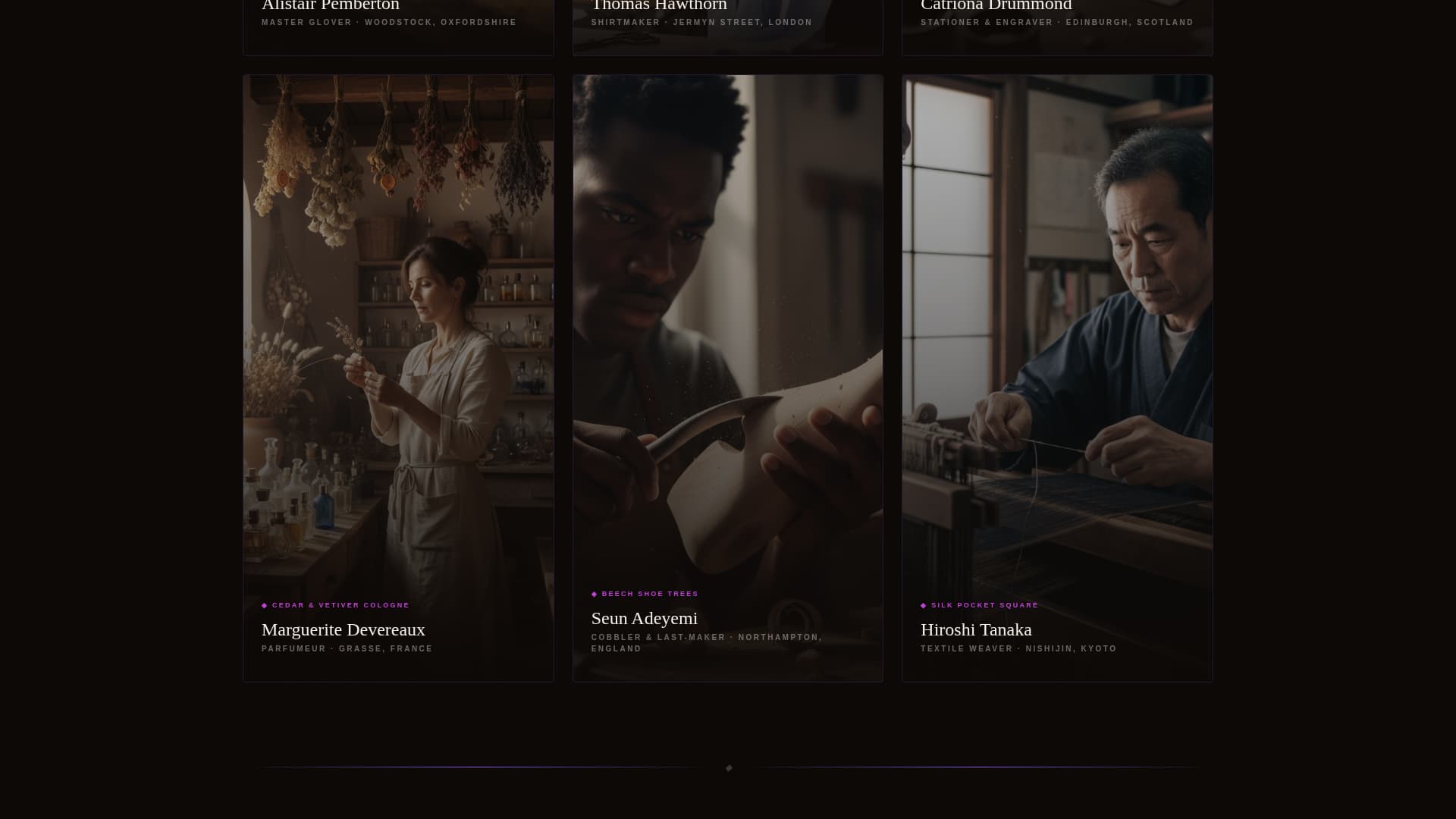 Heritage - Immersive Subscription Landing Page Template