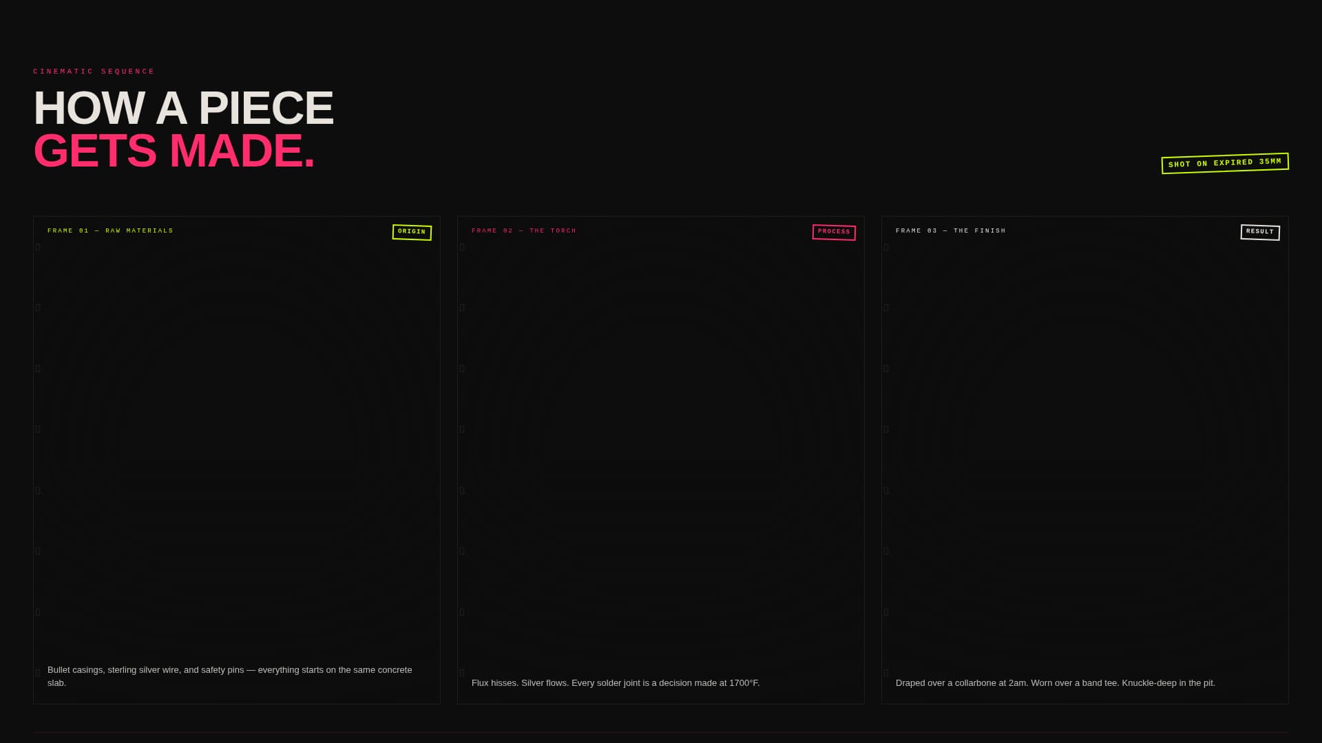 Spike - Electrifying Punkjewelry Landing Page Template