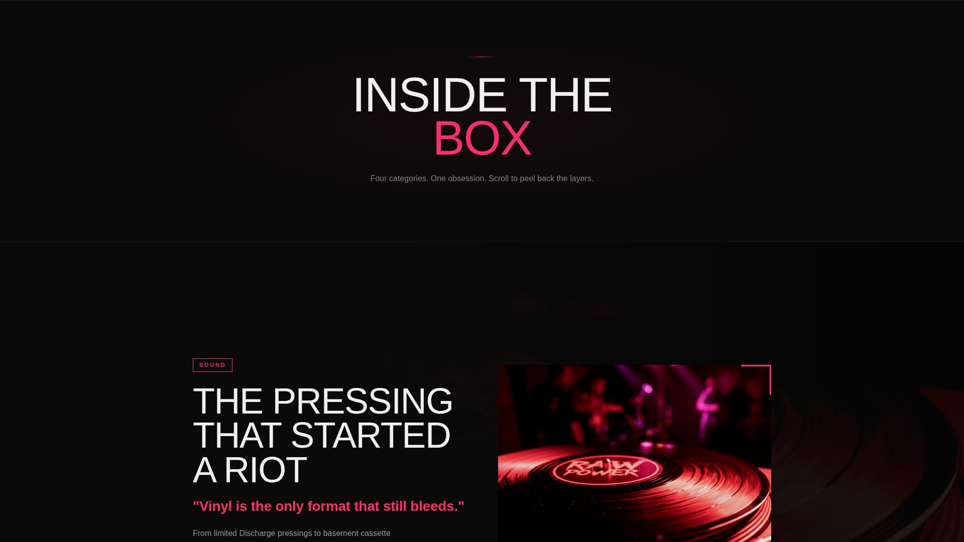 Spike - Electrifying Punk Landing Page Template