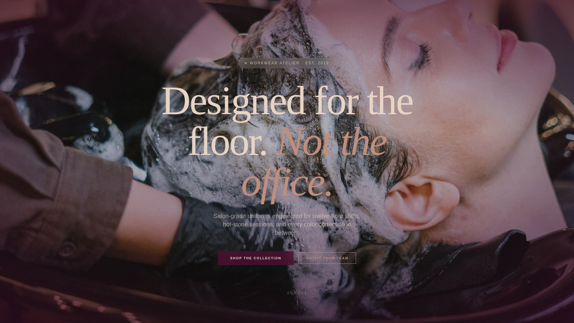 Workwear & Uniform Professional Website Template