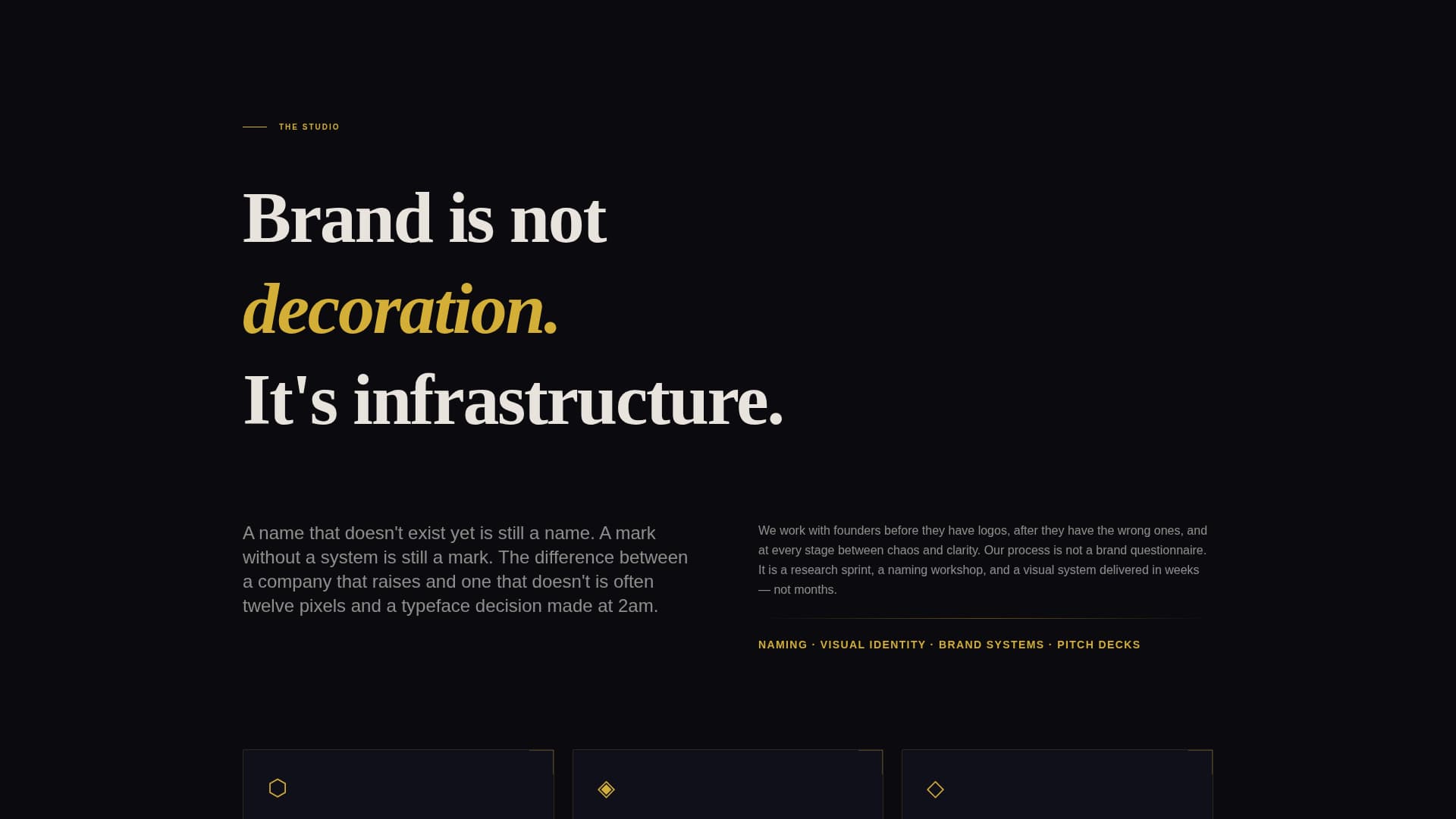 Forge - Bold Branding Landing Page Template