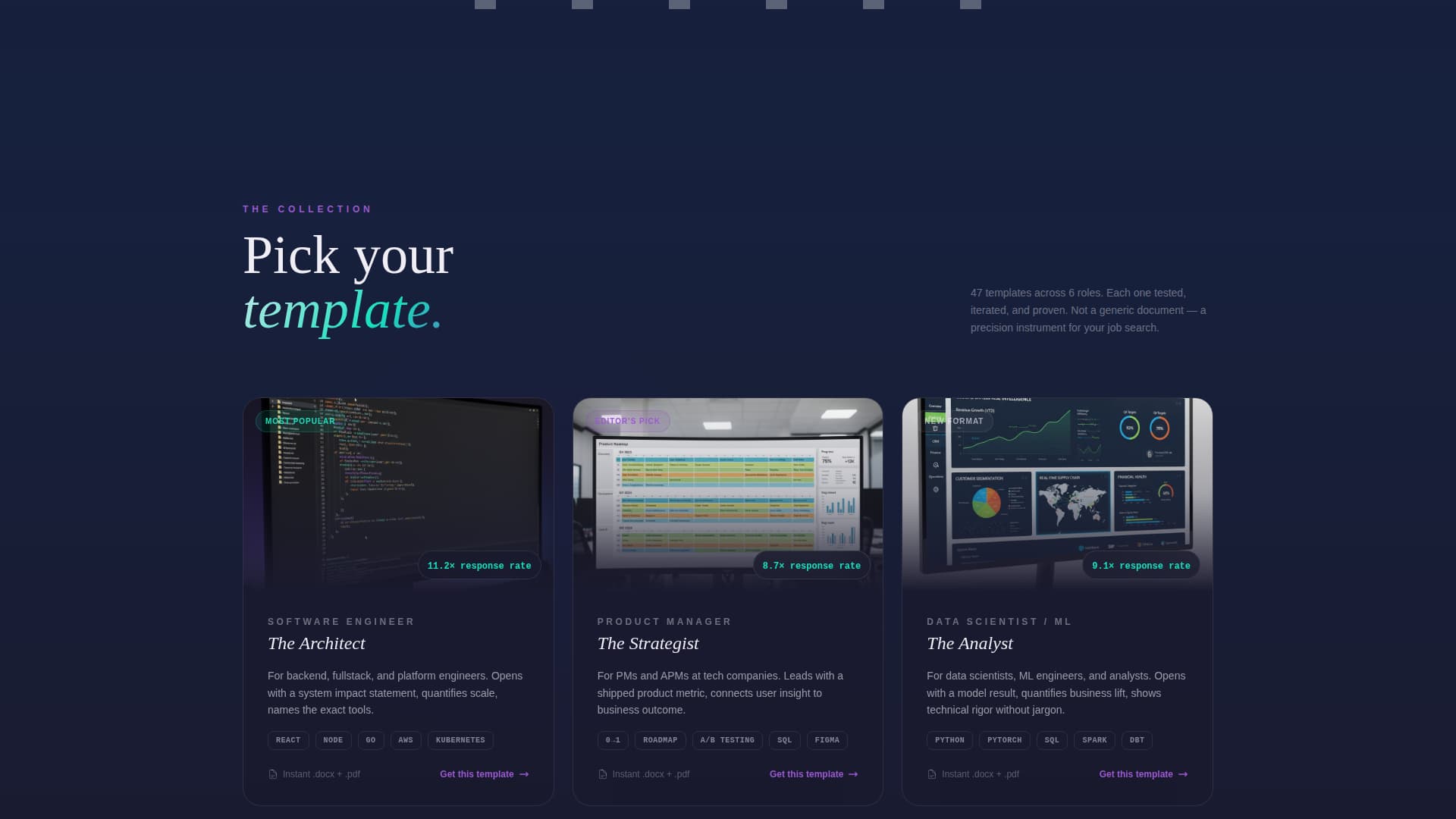 Drafted - Powerful Techprofessional Landing Page Template
