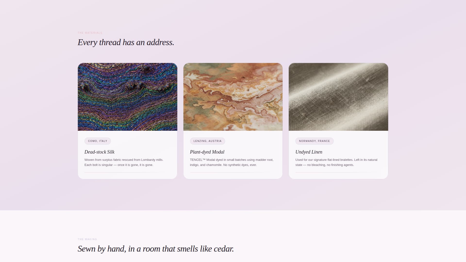 Lingerie & Intimate Wear Pre-Launch Website Template