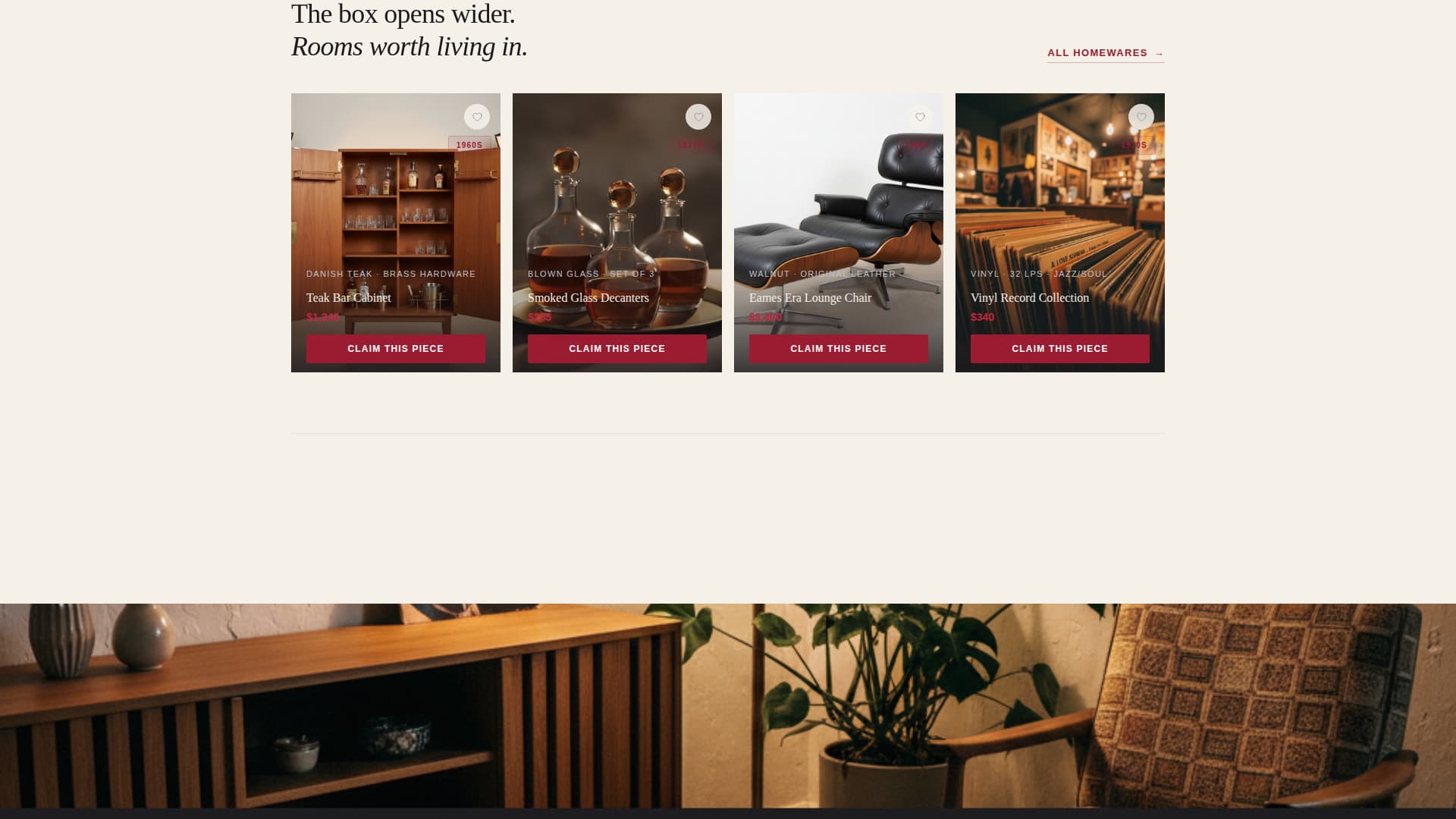 Vintage Fashion Blog Website Template