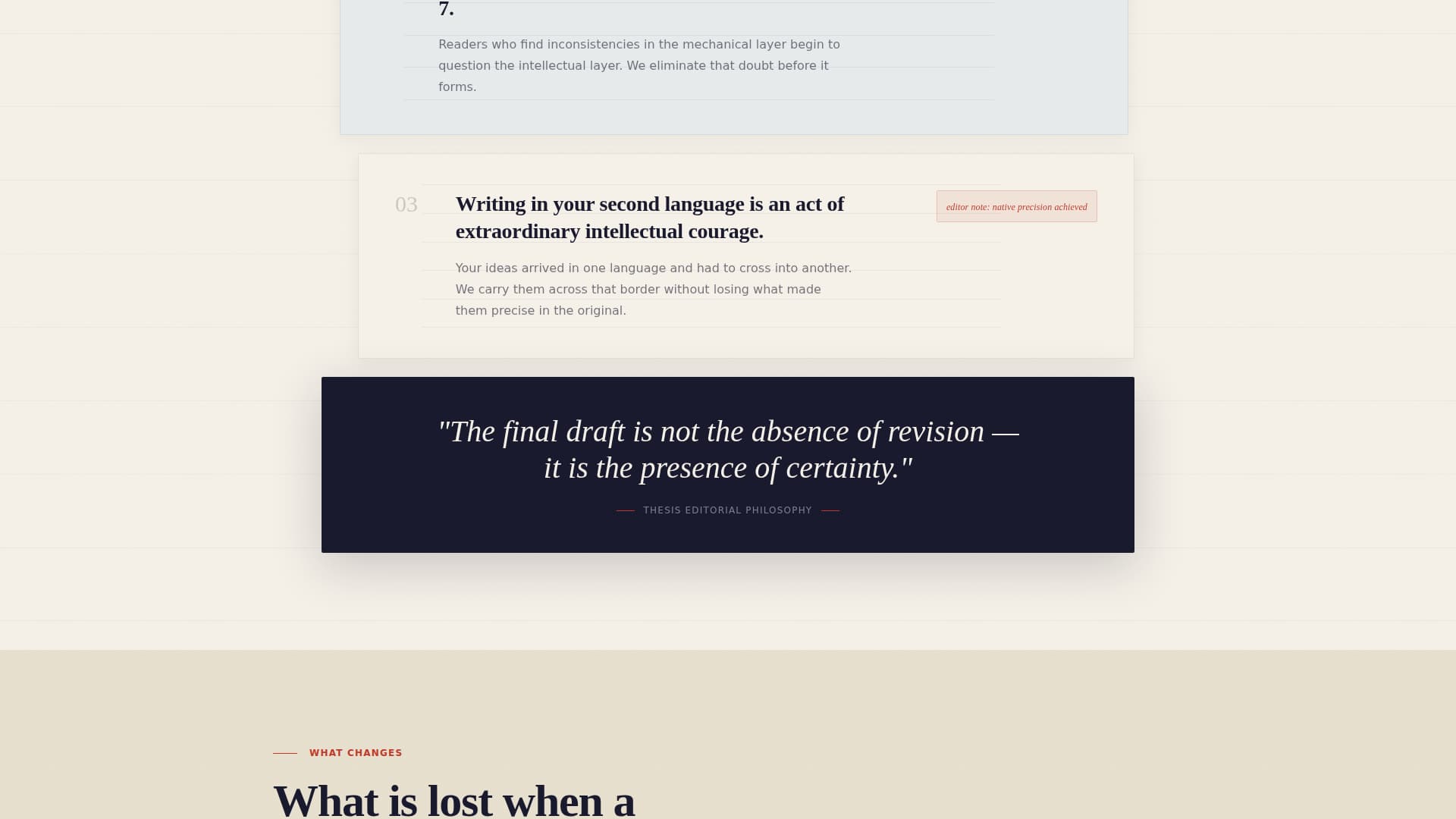 Thesis - Polished Dissertation Landing Page Template