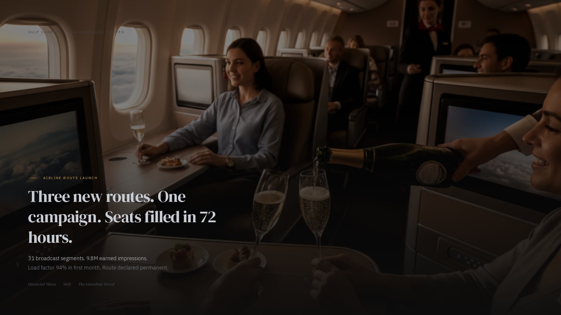 Travel Marketing & Agency Specialist Portfolio Website Template