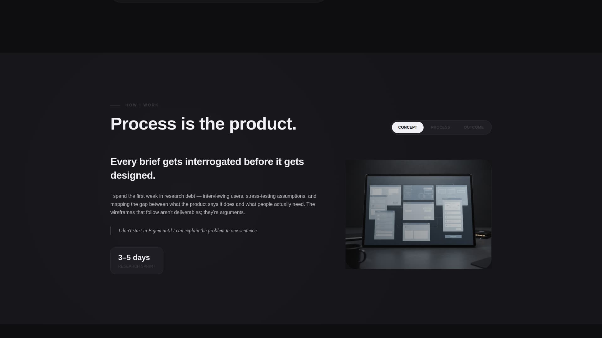 UI/UX Designer Portfolio Specialist Portfolio Website Template