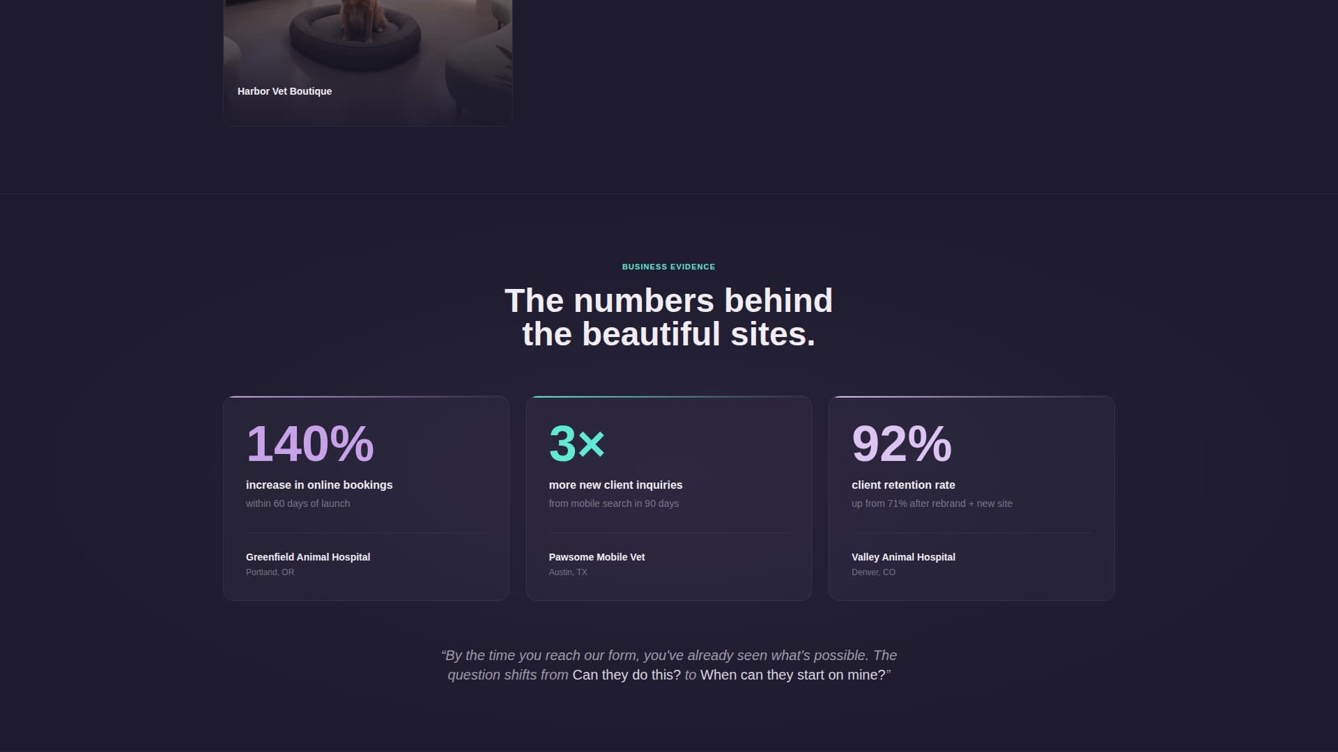 Atelier - Stunning Veterinary Landing Page Template