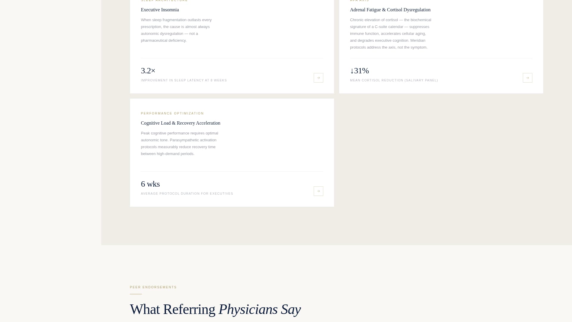 Meridian - Elite Acupuncturist Landing Page Template