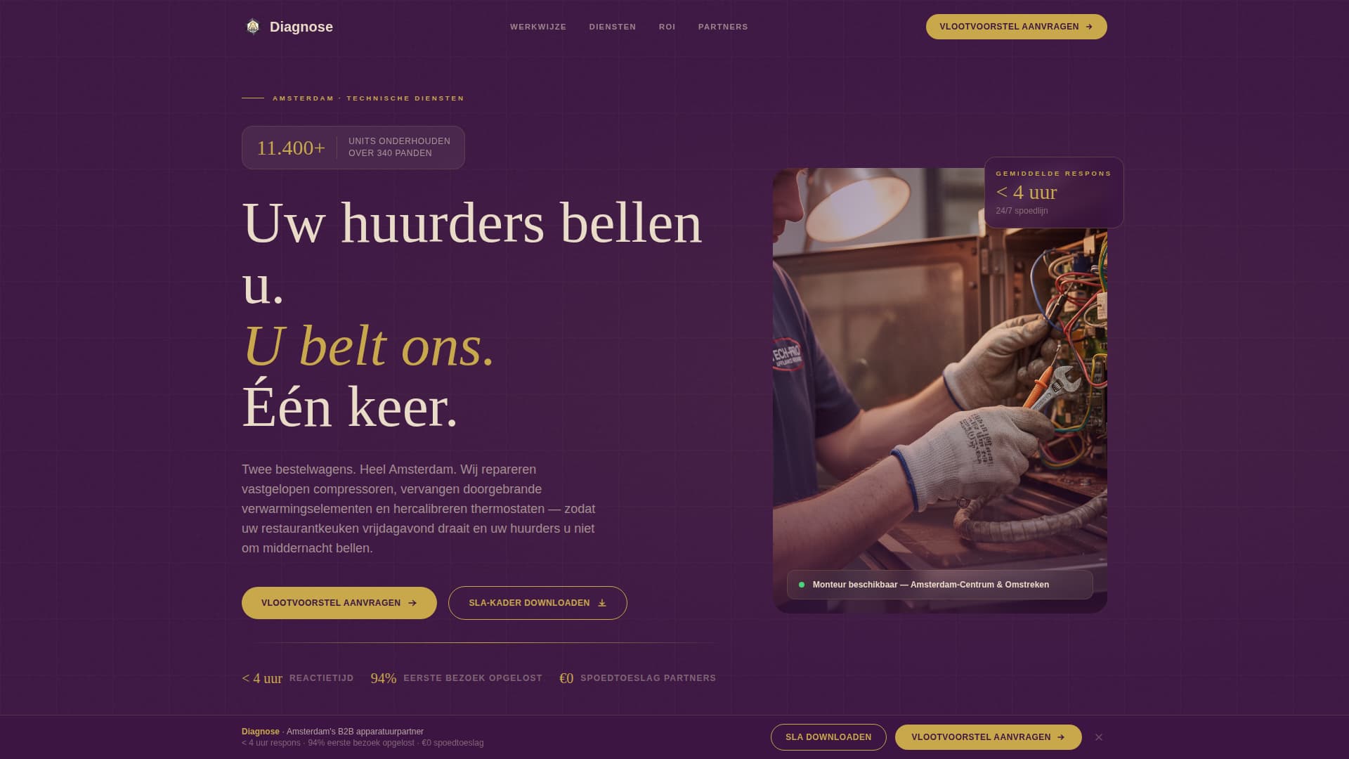 Local Business Professional Website Template