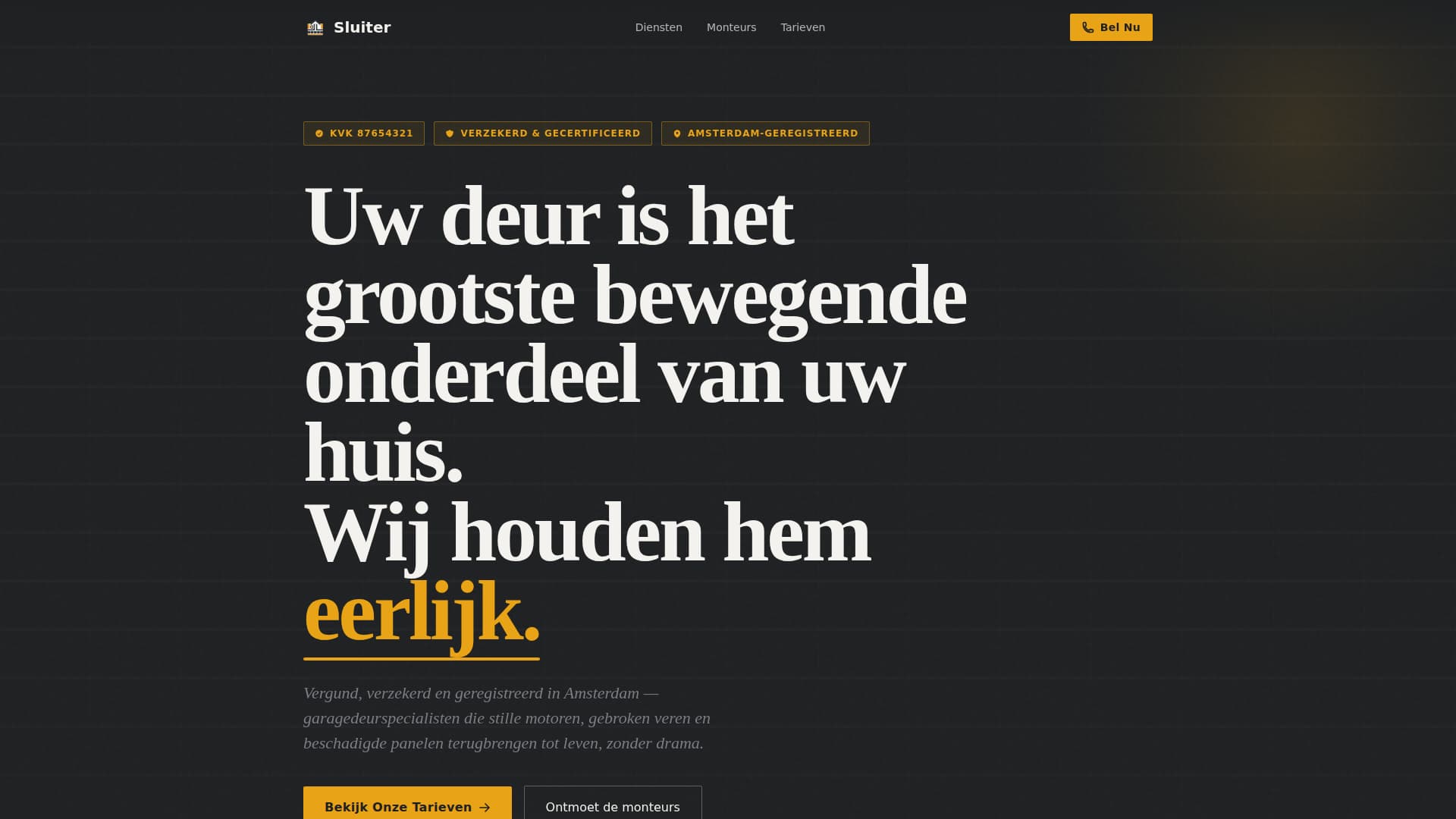 Local Business Pricing Website Template