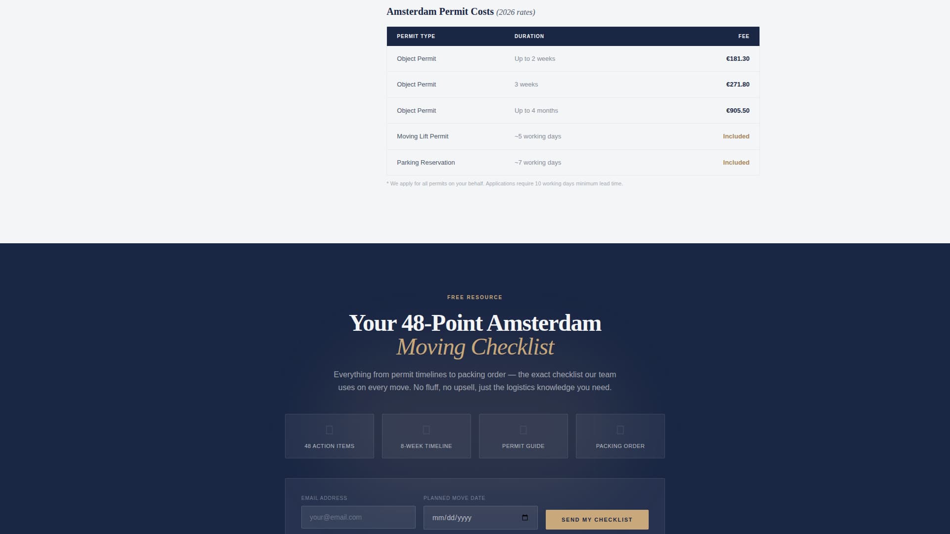 Verhuizen - Precision Moving Landing Page Template