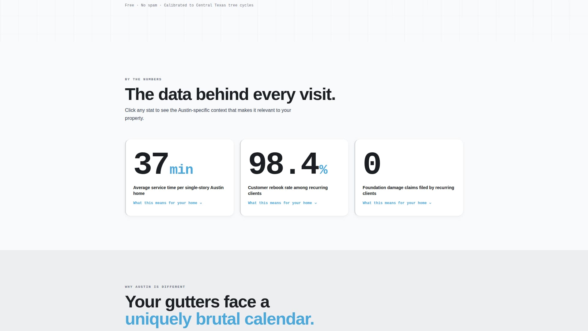 Gutter - Precision Cleaning Landing Page Template