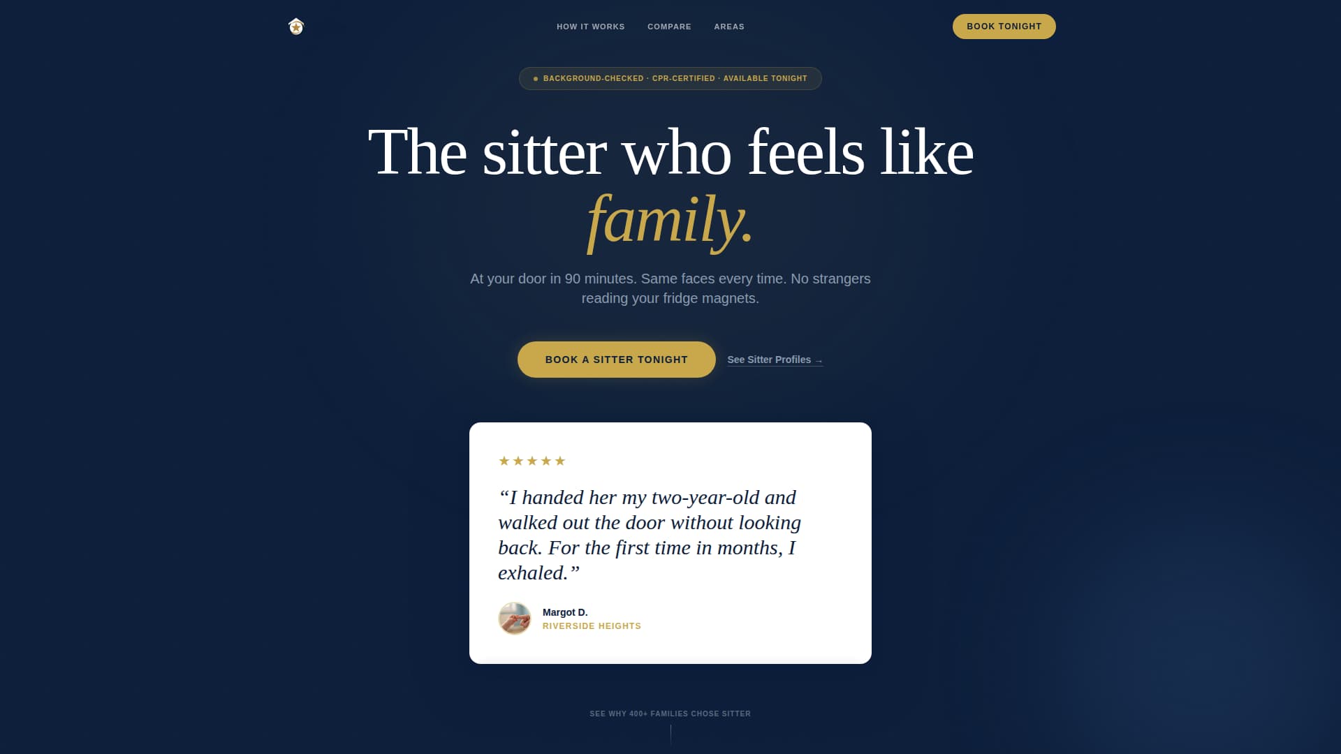 Companion — Verified Family Care Landing Page Template