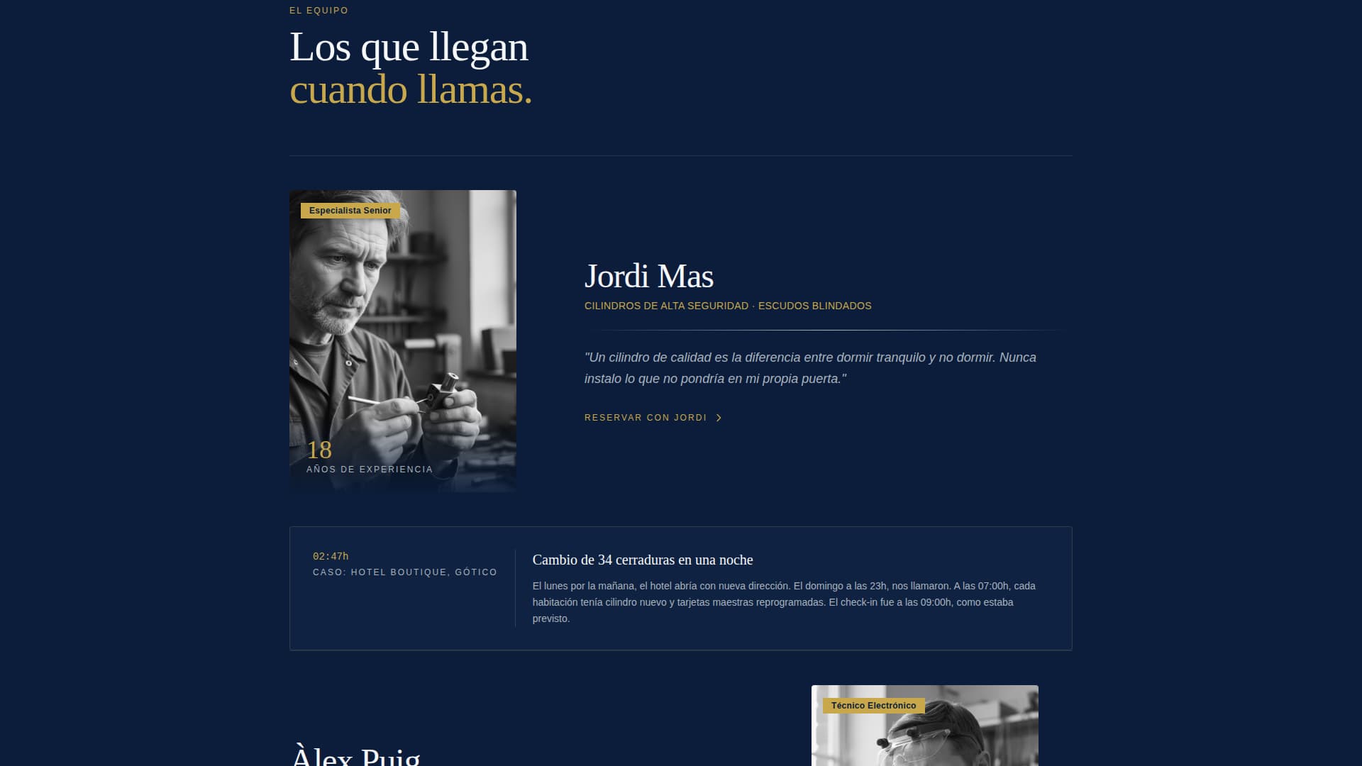 Clau - Trusted Locksmith Landing Page Template