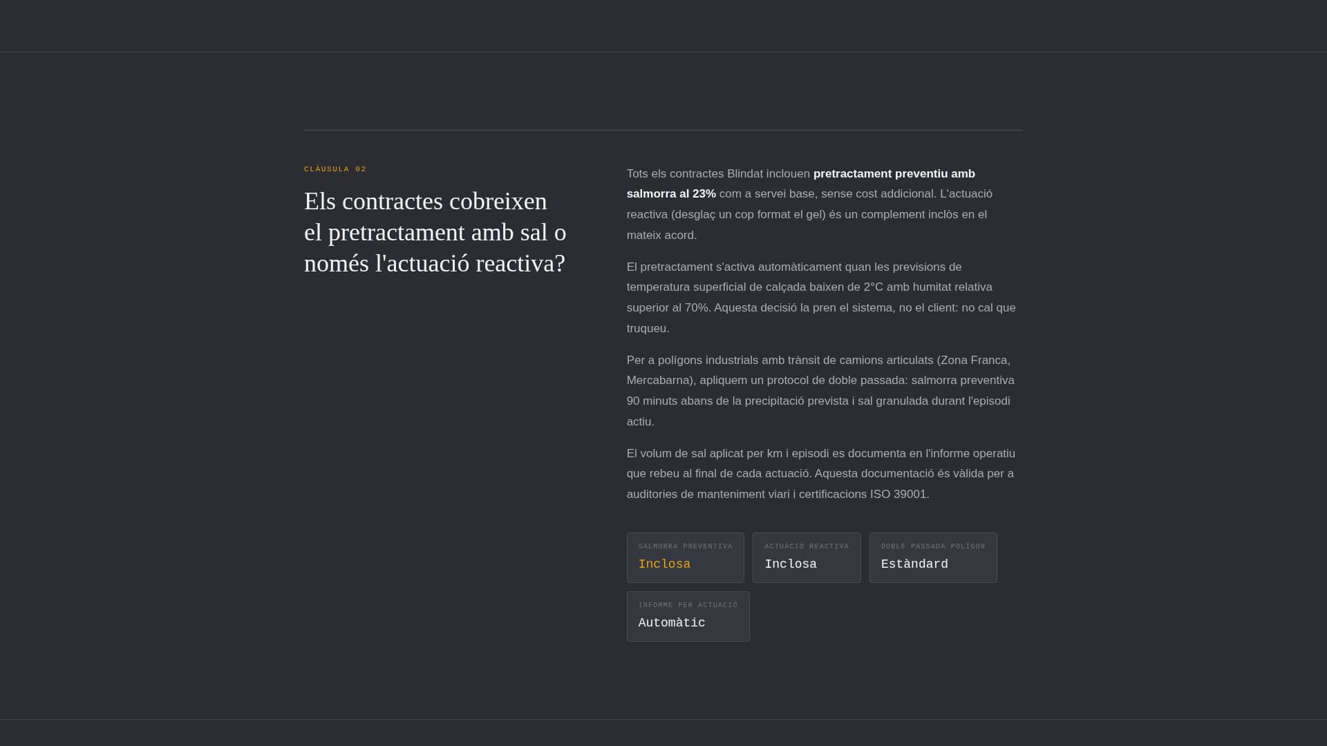 Blindat - Trusted Snowremoval Landing Page Template