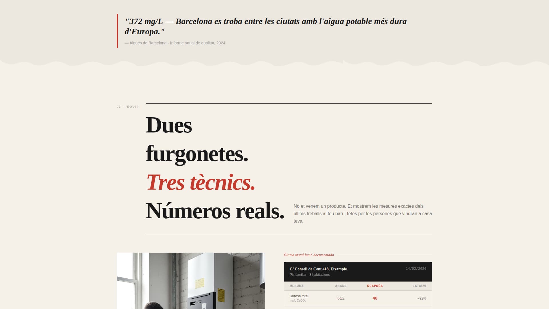 Suavitzar - Editorial Watersoftener Landing Page Template