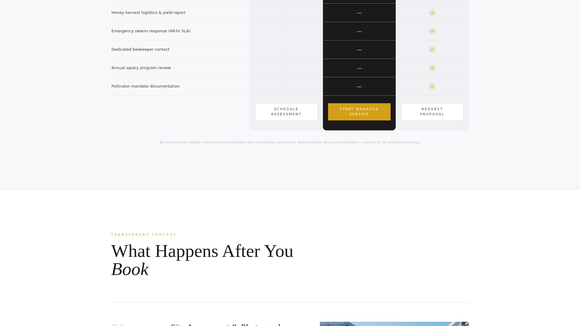 Apiary - Executive Beekeeper Landing Page Template