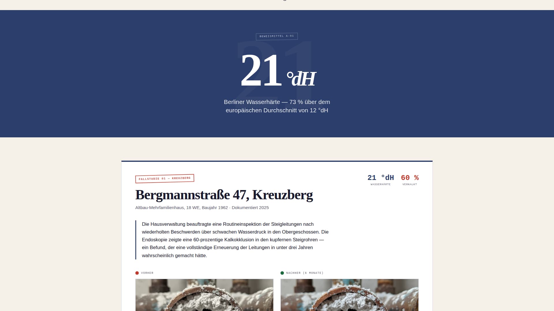 Kalk - Authoritative Descaling Landing Page Template