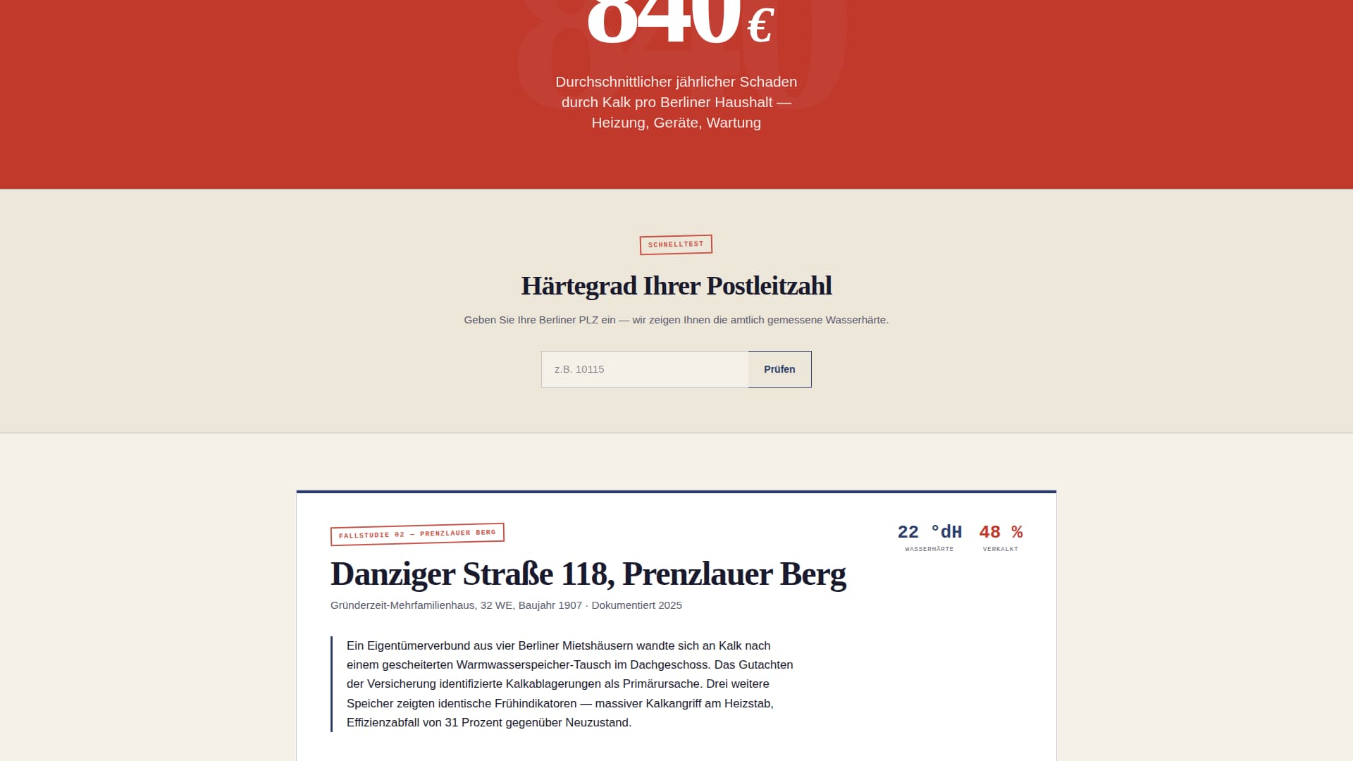 Kalk - Authoritative Descaling Landing Page Template