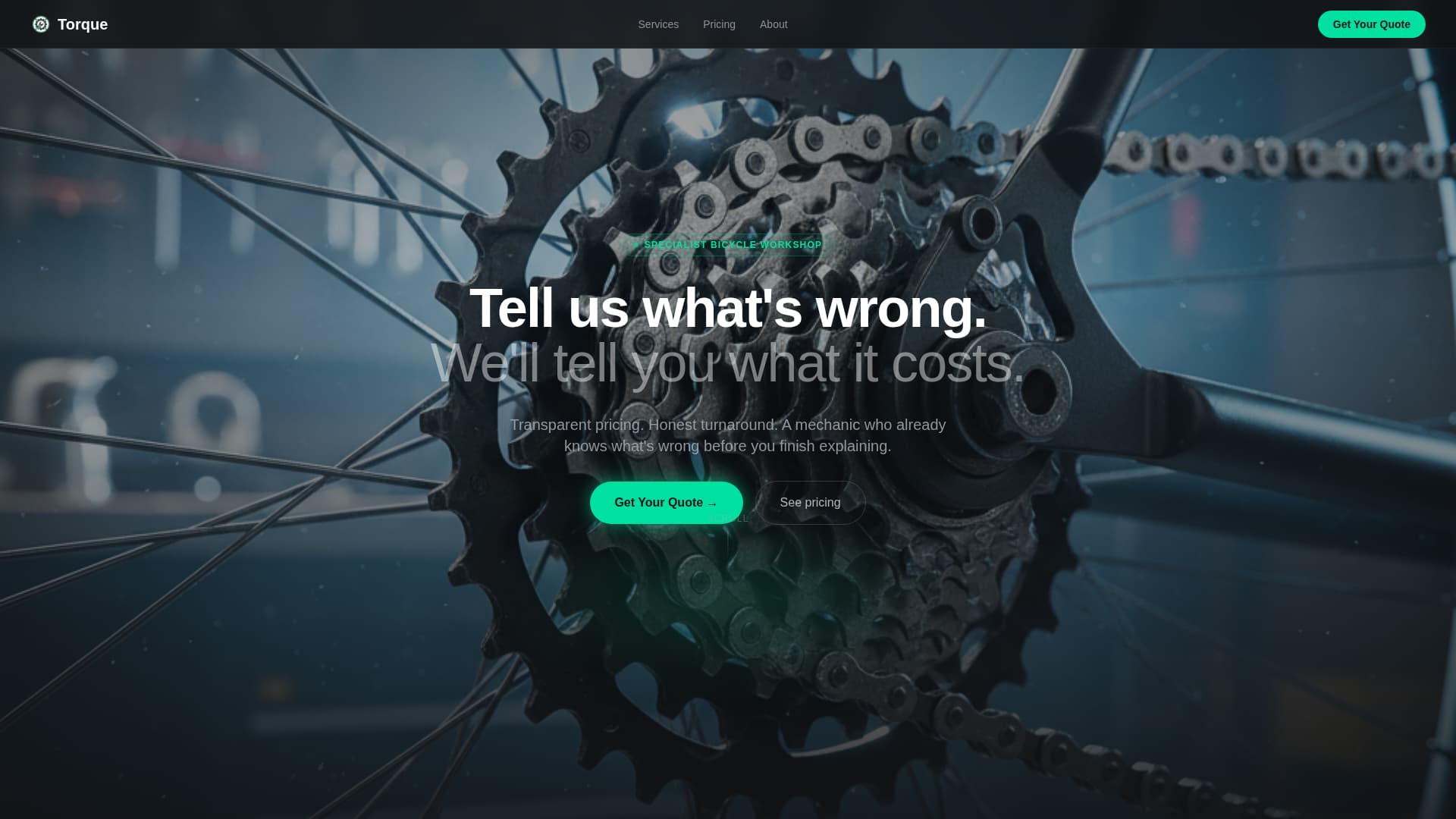 Drive — Certified Auto Mechanic Landing Page Template