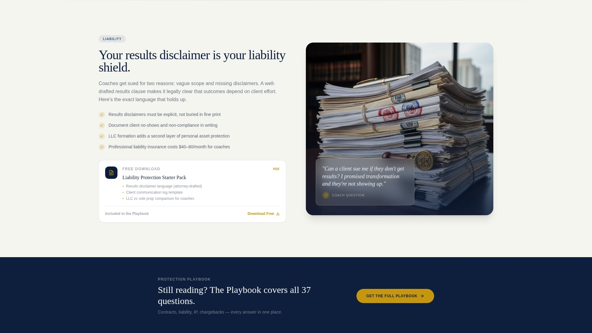 Business Coach Professional Website Template