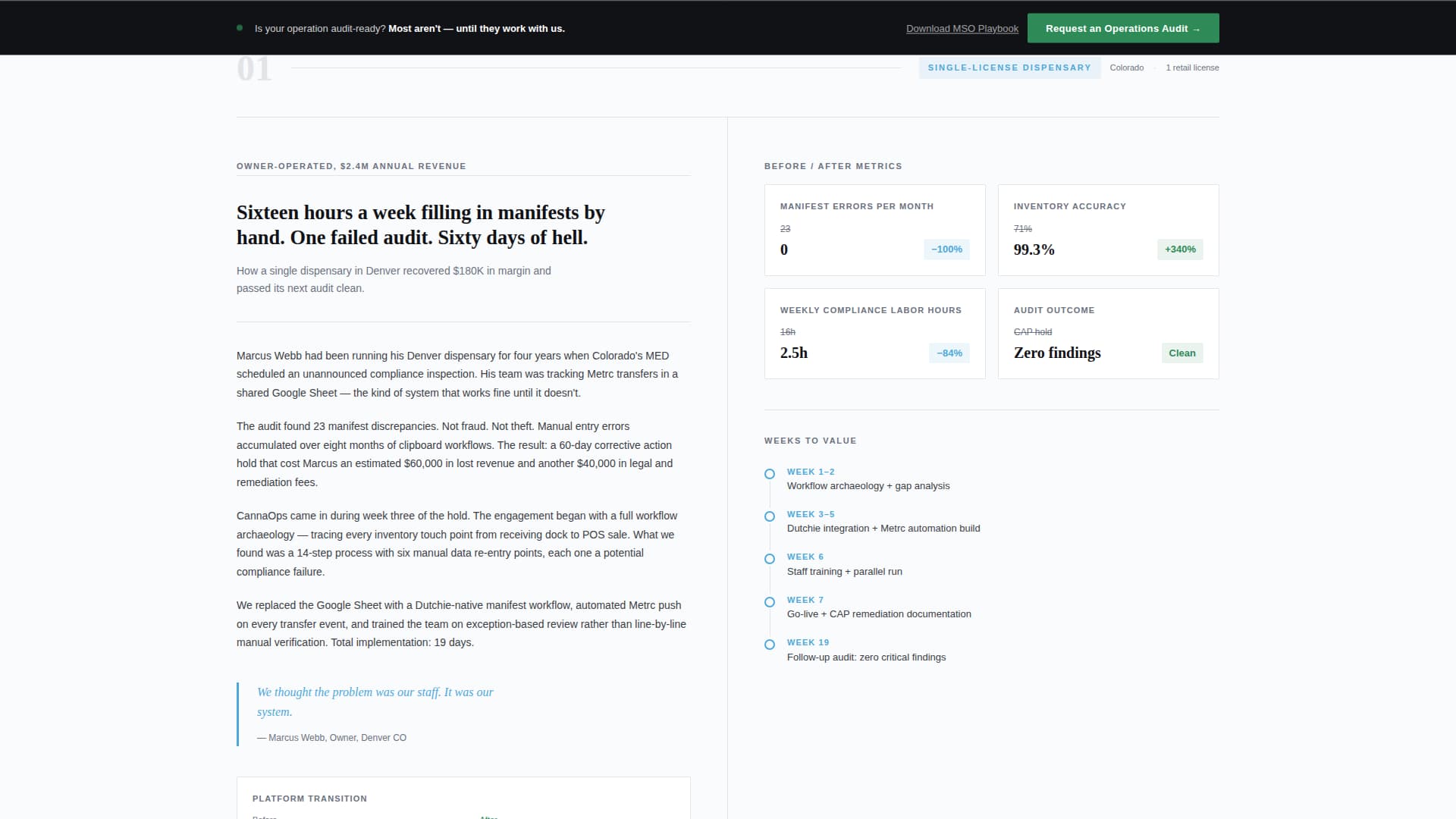 Cannabis Consulting Privacy Policy Website Template