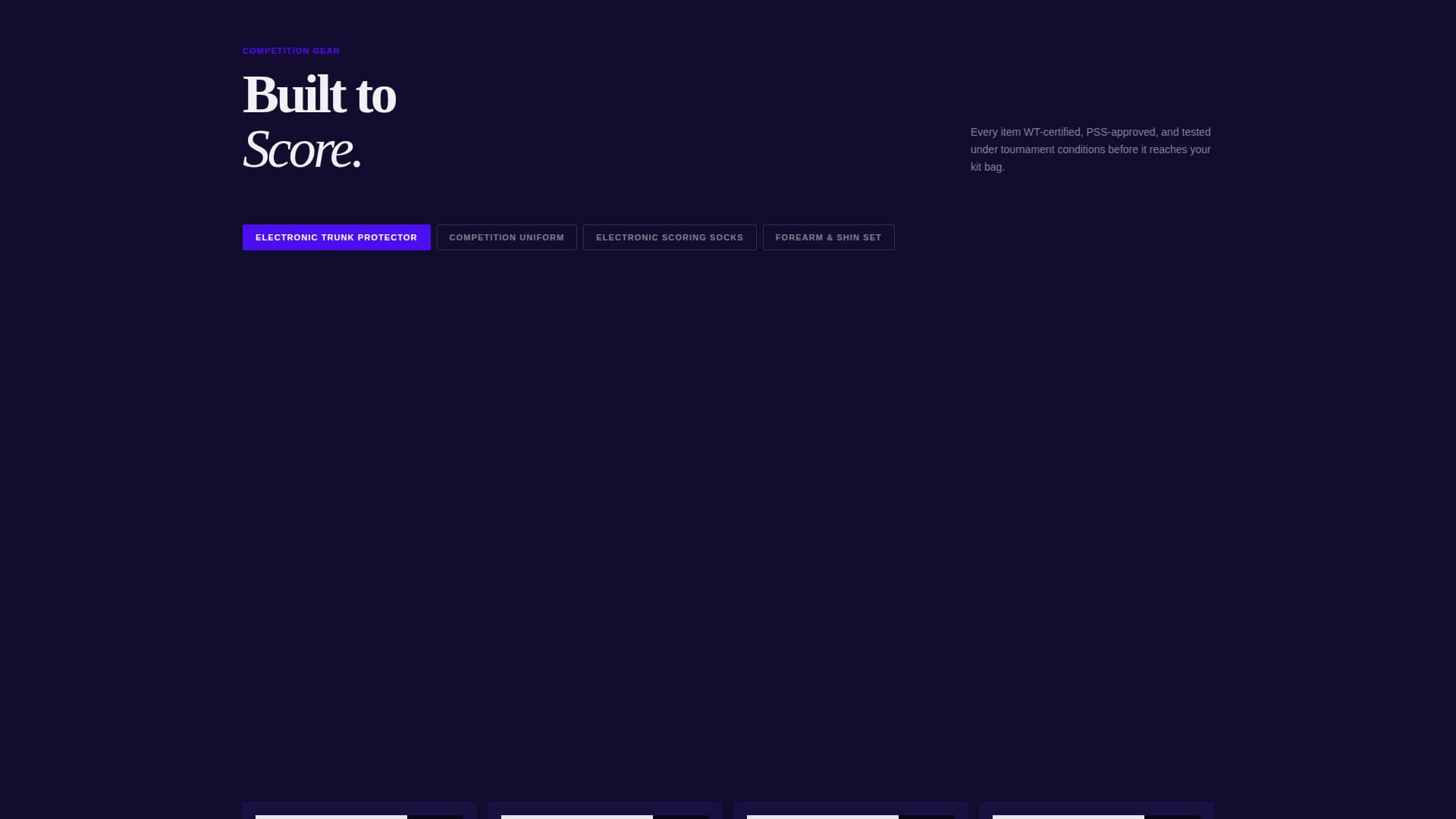 Dobok - Elite Taekwondo Landing Page Template