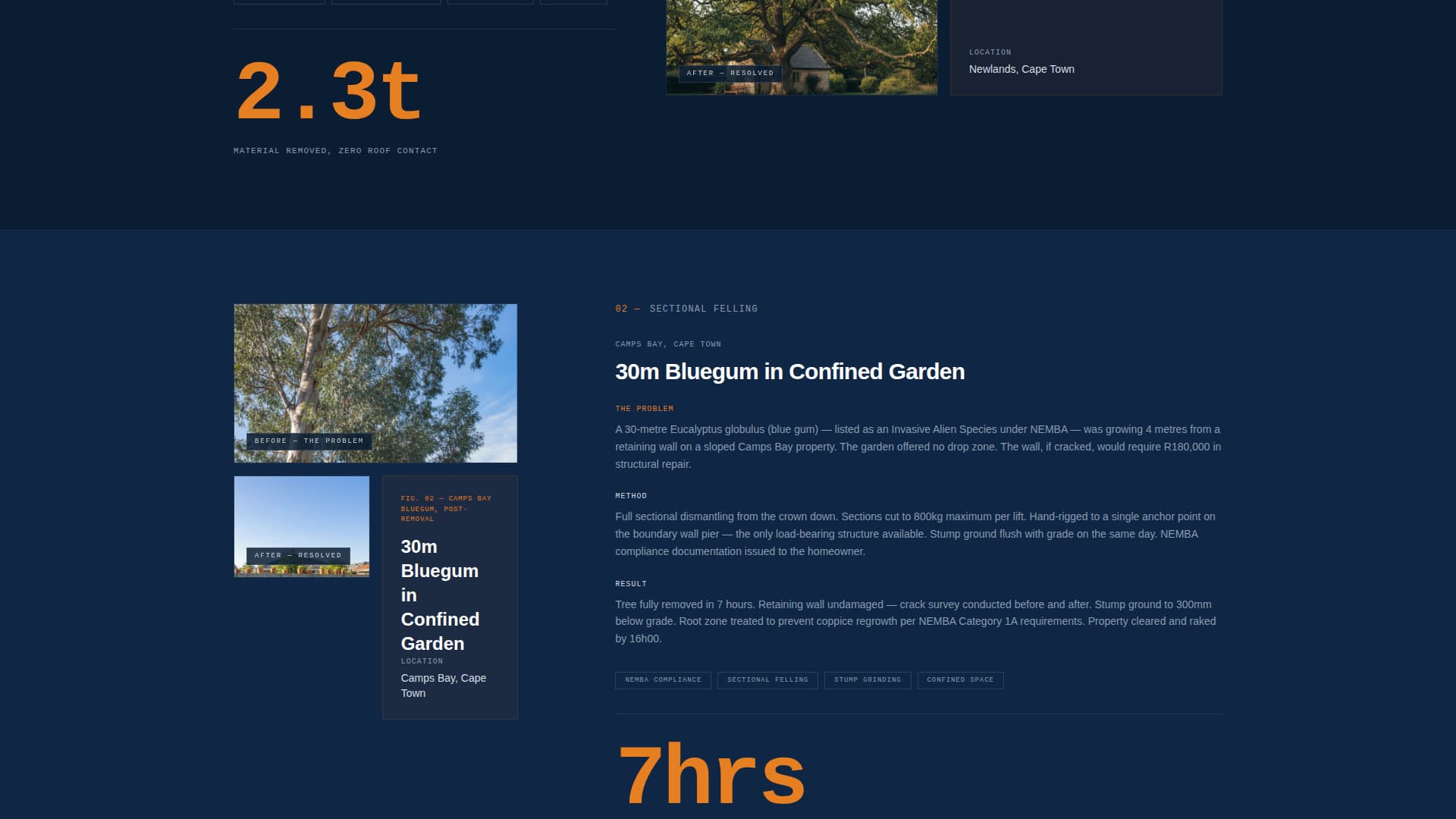 Canopy - Precision Arborist Landing Page Template