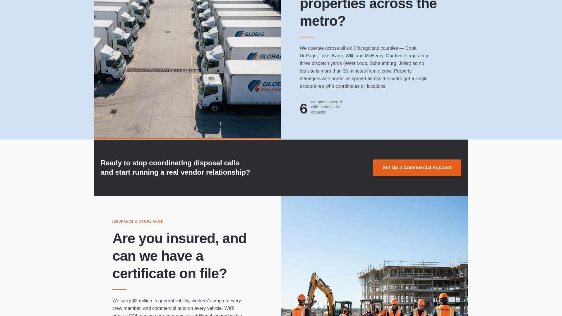 Remove — Efficient Junk Removal Landing Page Template