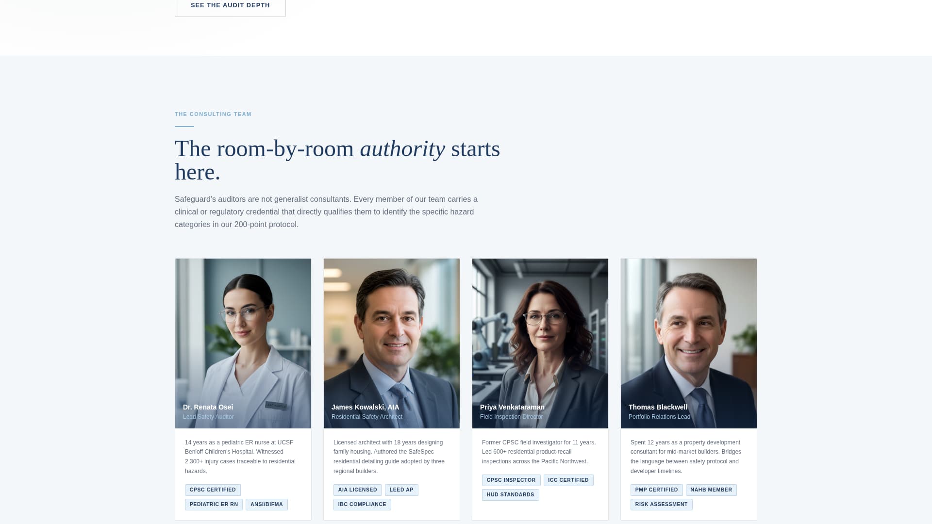 Safeguard - Authoritative Childproofing Landing Page Template