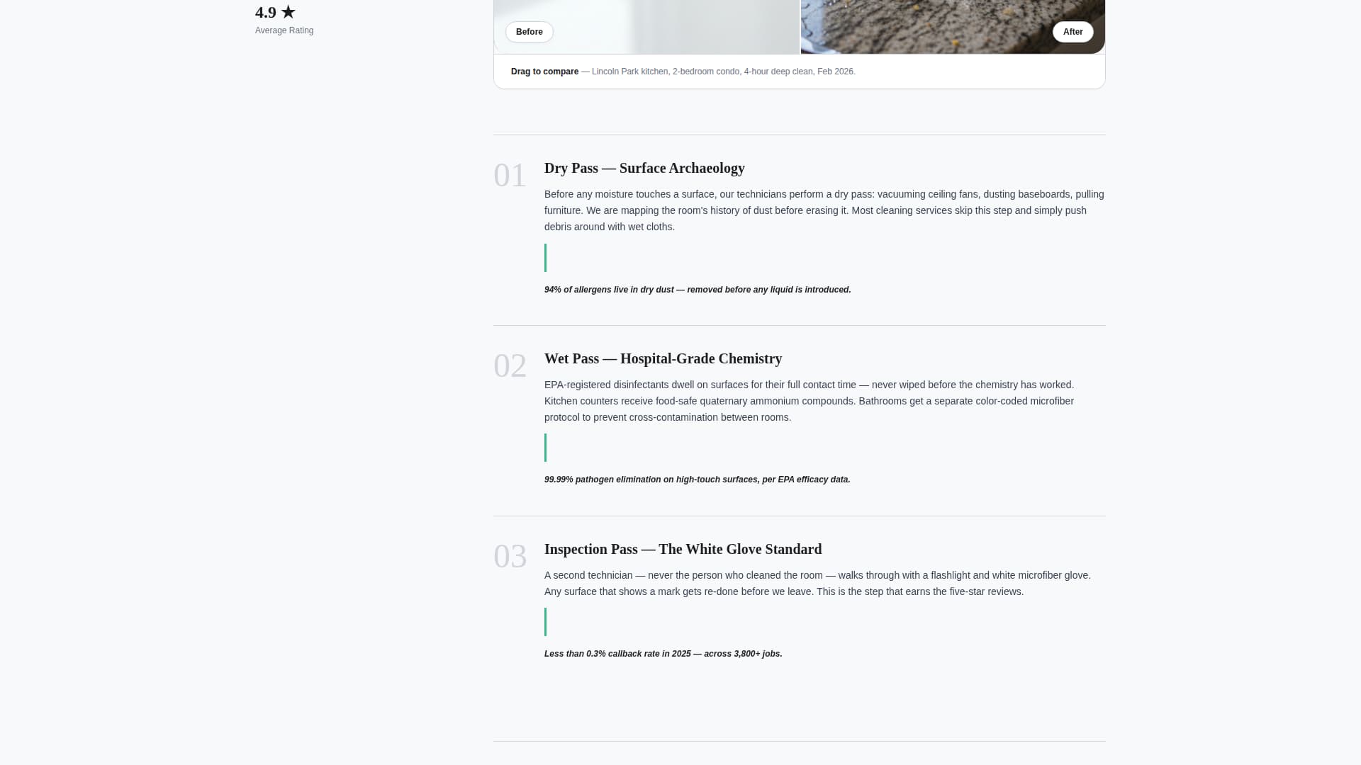 Spotless - Editorial Cleaning Landing Page Template