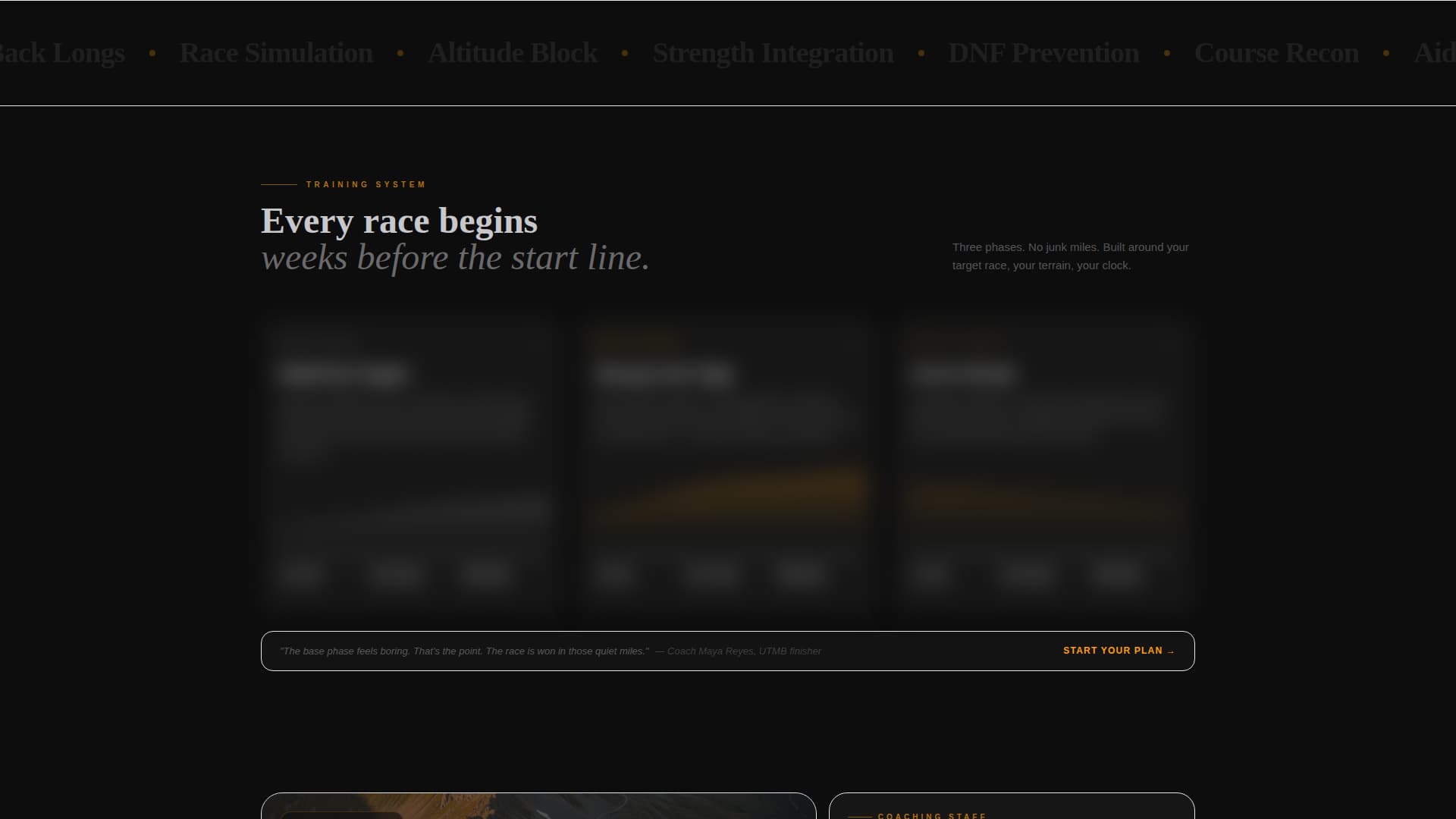 Ultrarun - Elite Academy Landing Page Template