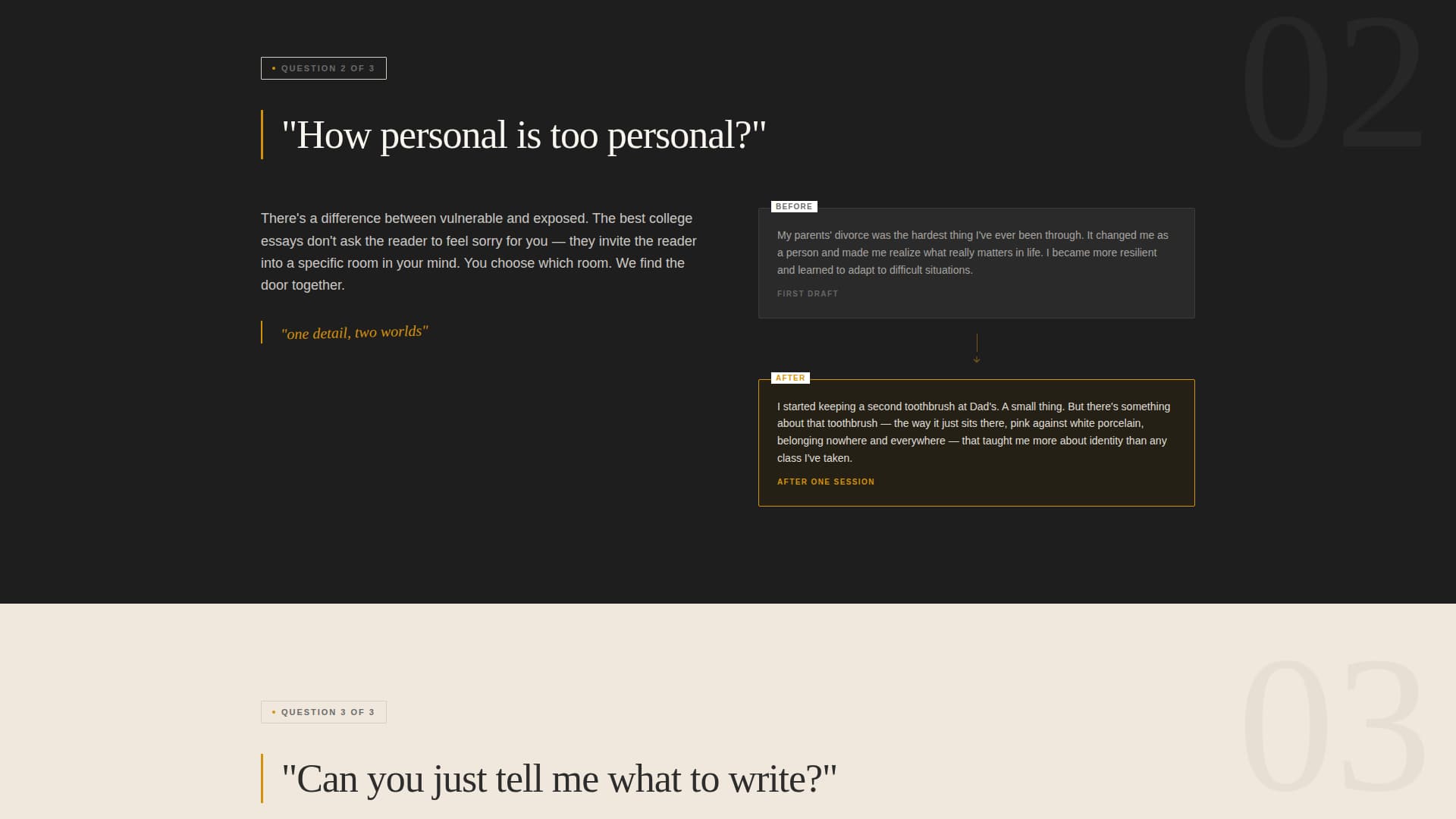 Draft - Compelling Collegeessay Landing Page Template