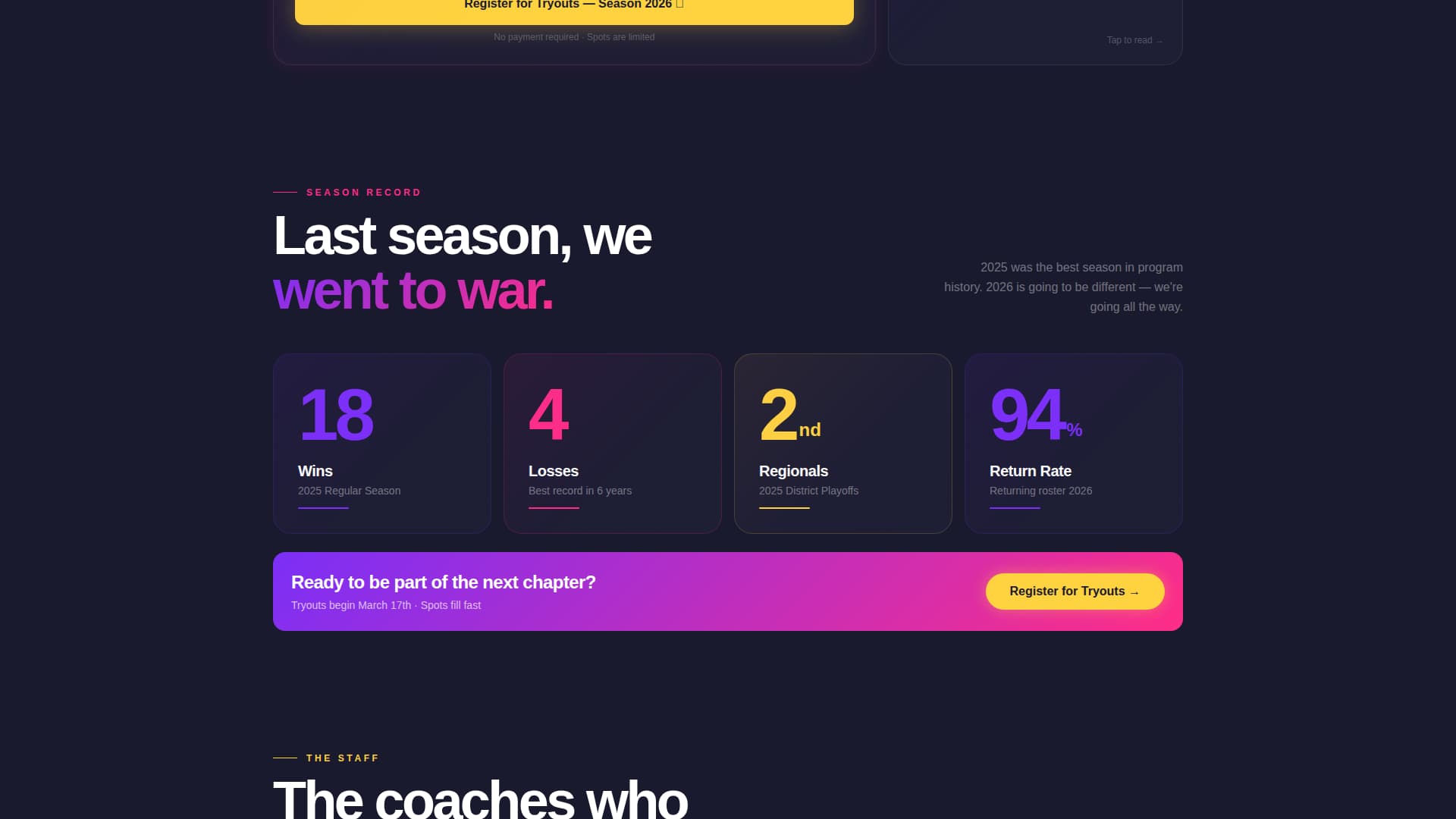 Spike - Electric Volleyball Landing Page Template