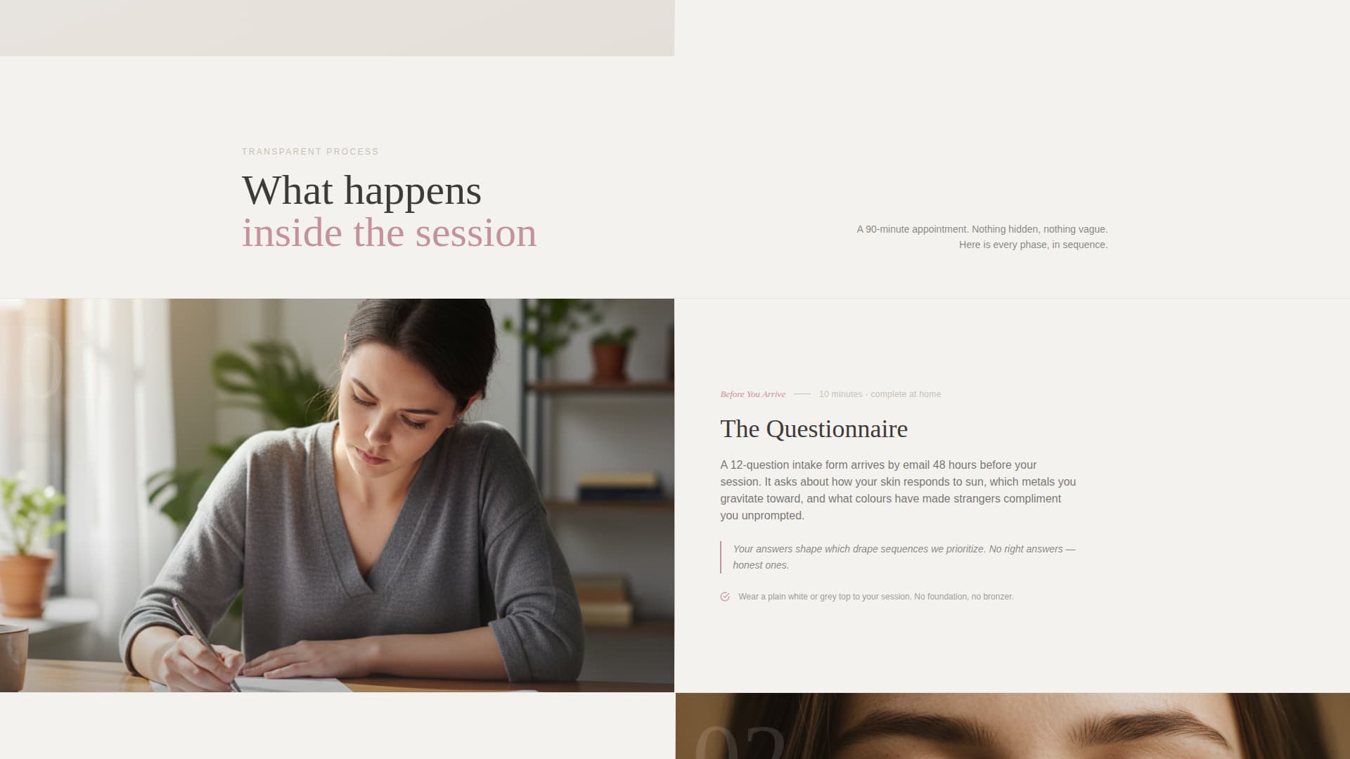 Color Analyst Blog Website Template