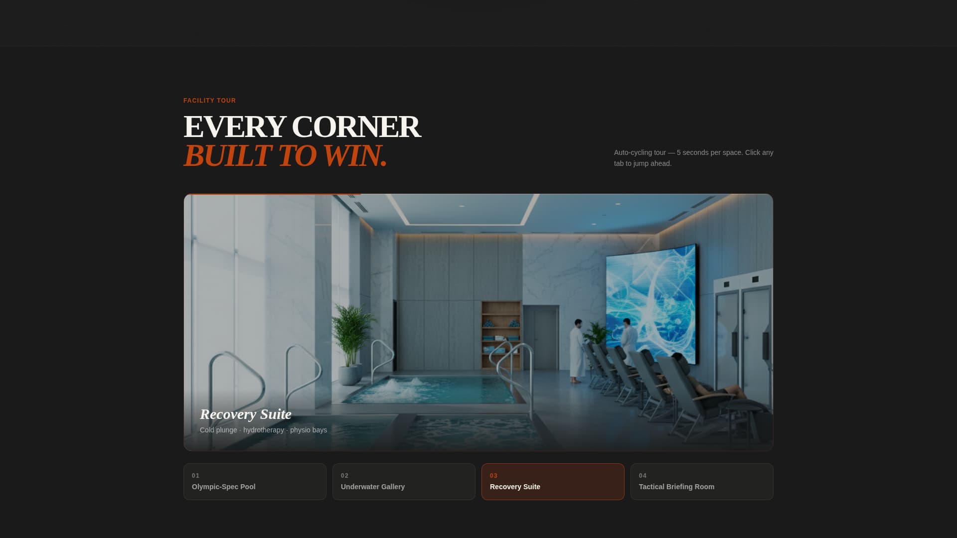 Surge - Fierce Waterpolo Landing Page Template