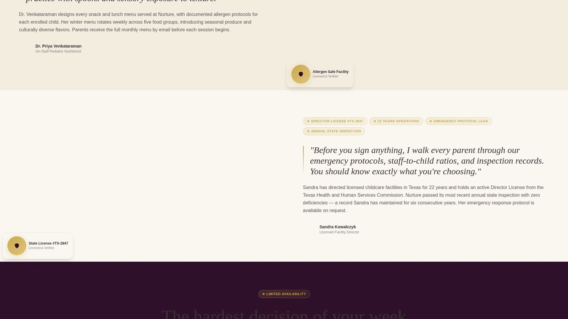 Grow — Expert Early Childhood Care Landing Page Template