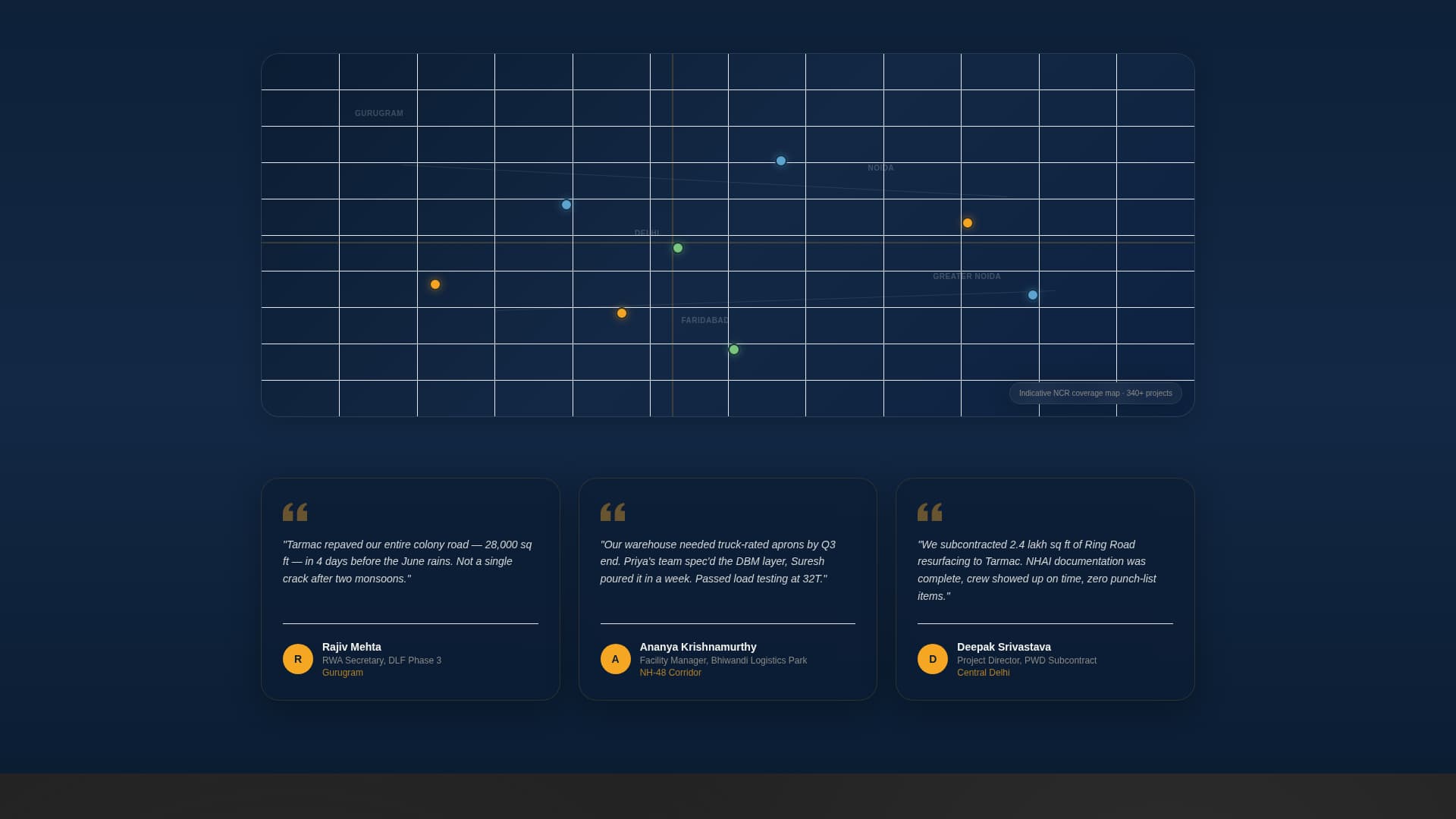 Tarmac - Trusted Paving Landing Page Template