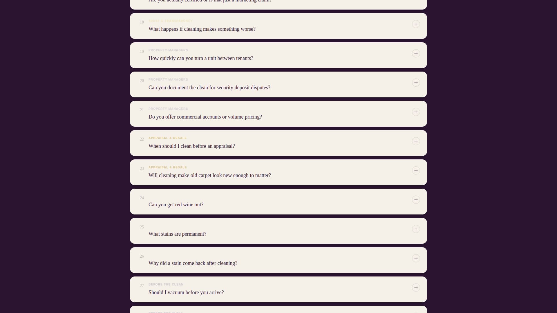 Steam - Authoritative Carpet Landing Page Template