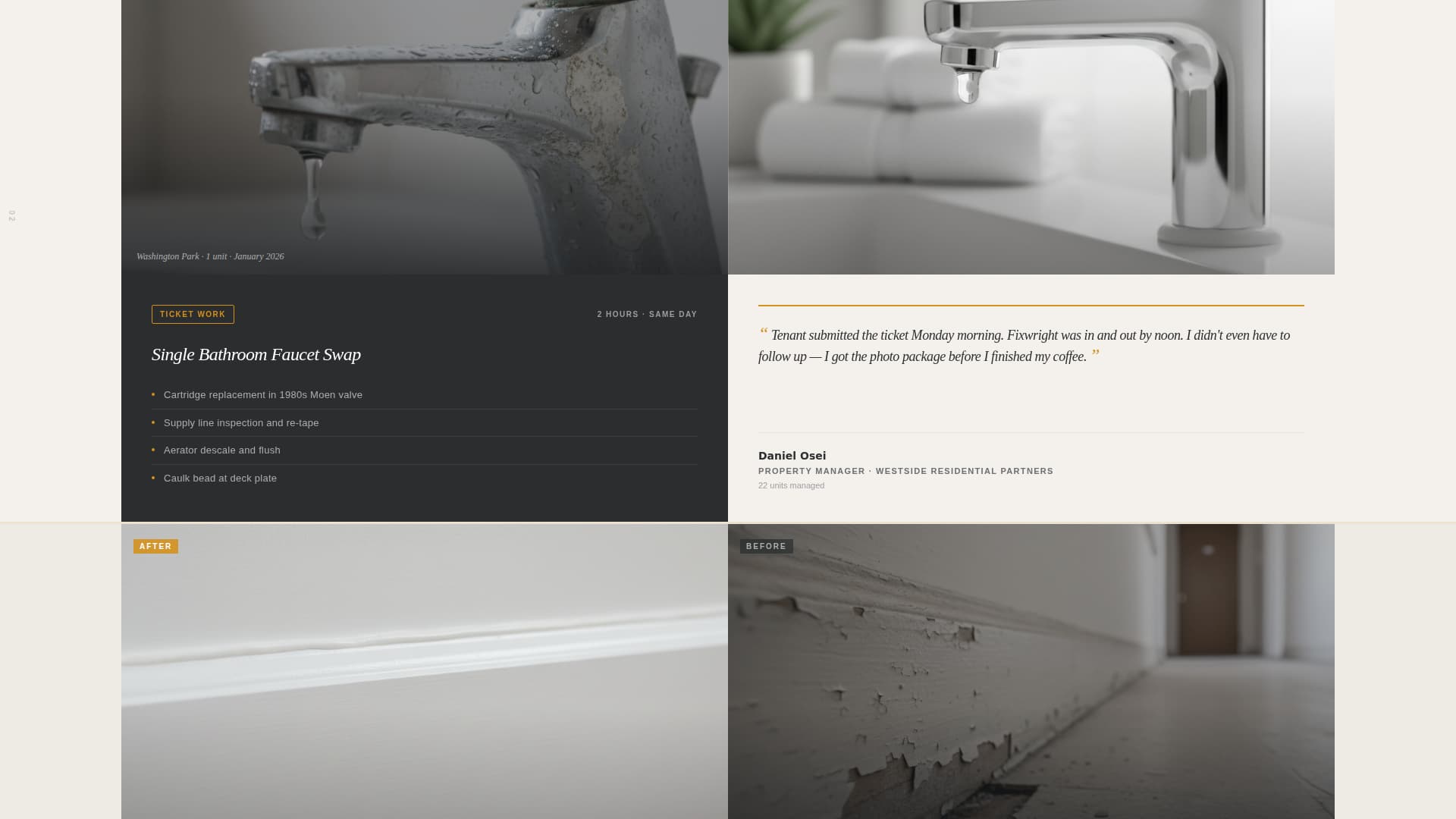 Fixwright - Reliable Handyman Landing Page Template